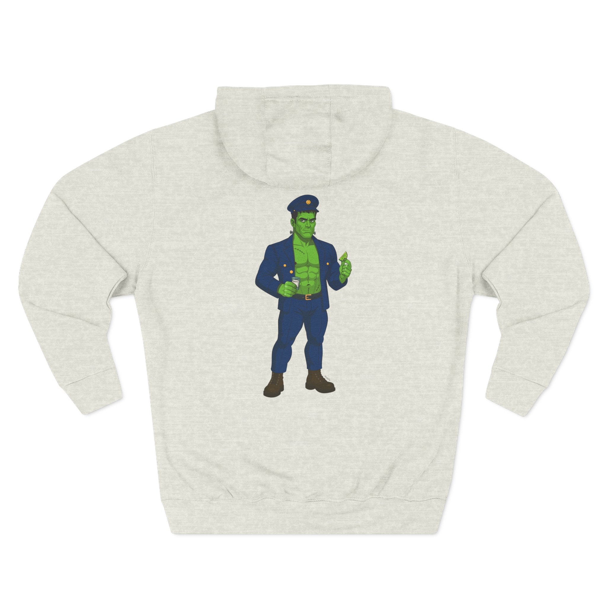 Major Frank N. Stein - Three-Panel Fleece Hoodie