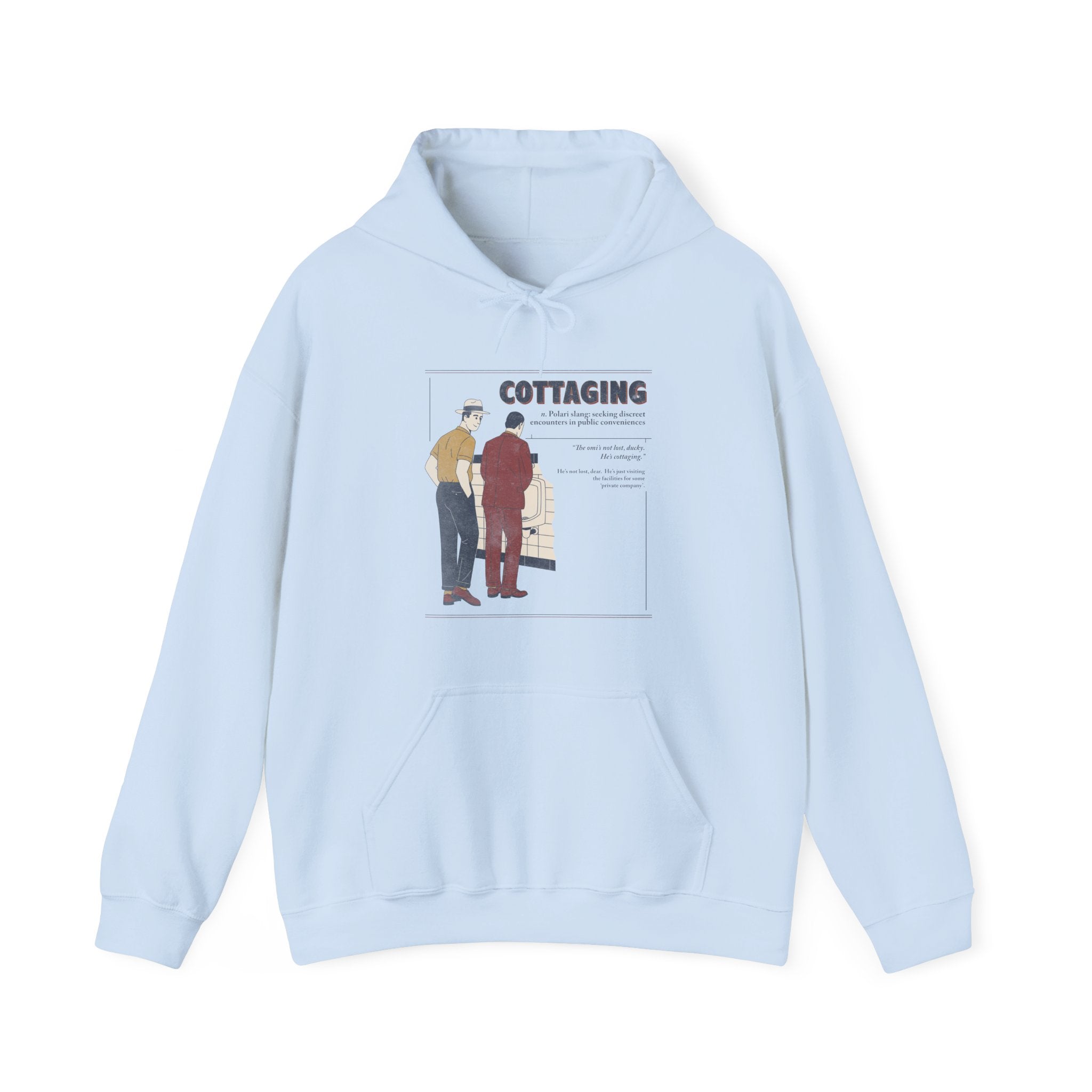 Polari: Cottaging - Hooded sweatshirt