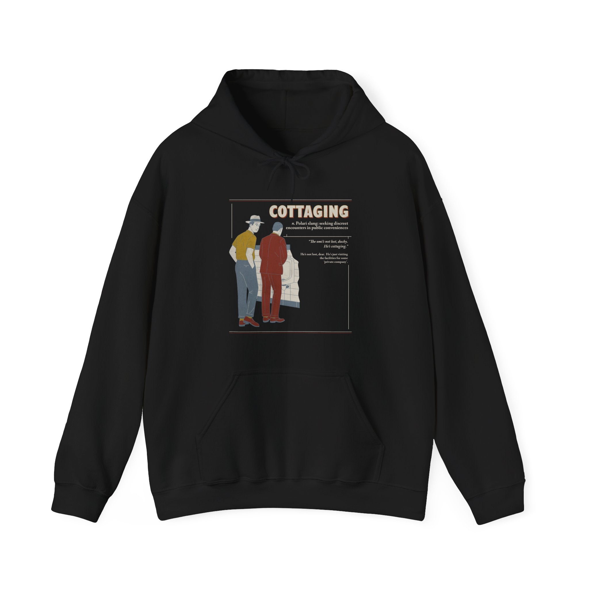 Polari: Cottaging - Hooded sweatshirt