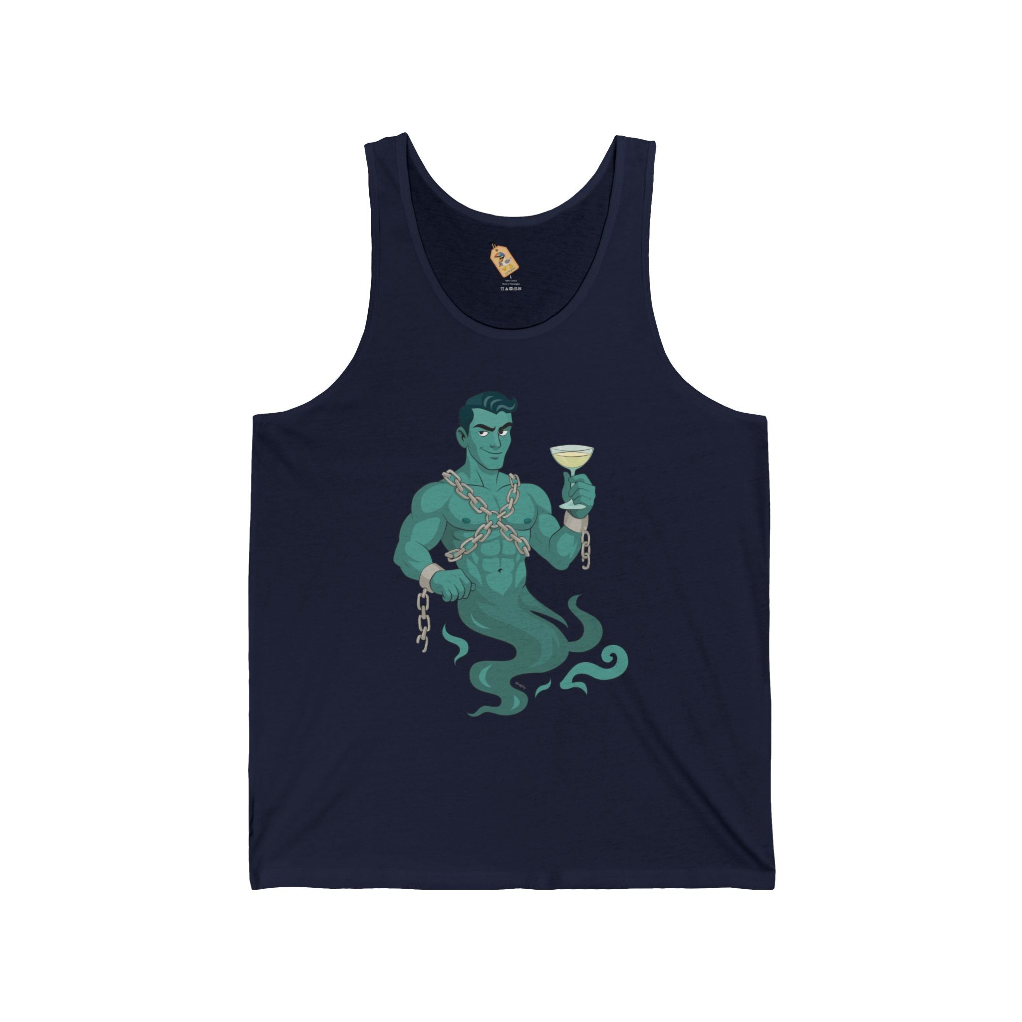 Hunk in chains - Unisex Jersey Tank