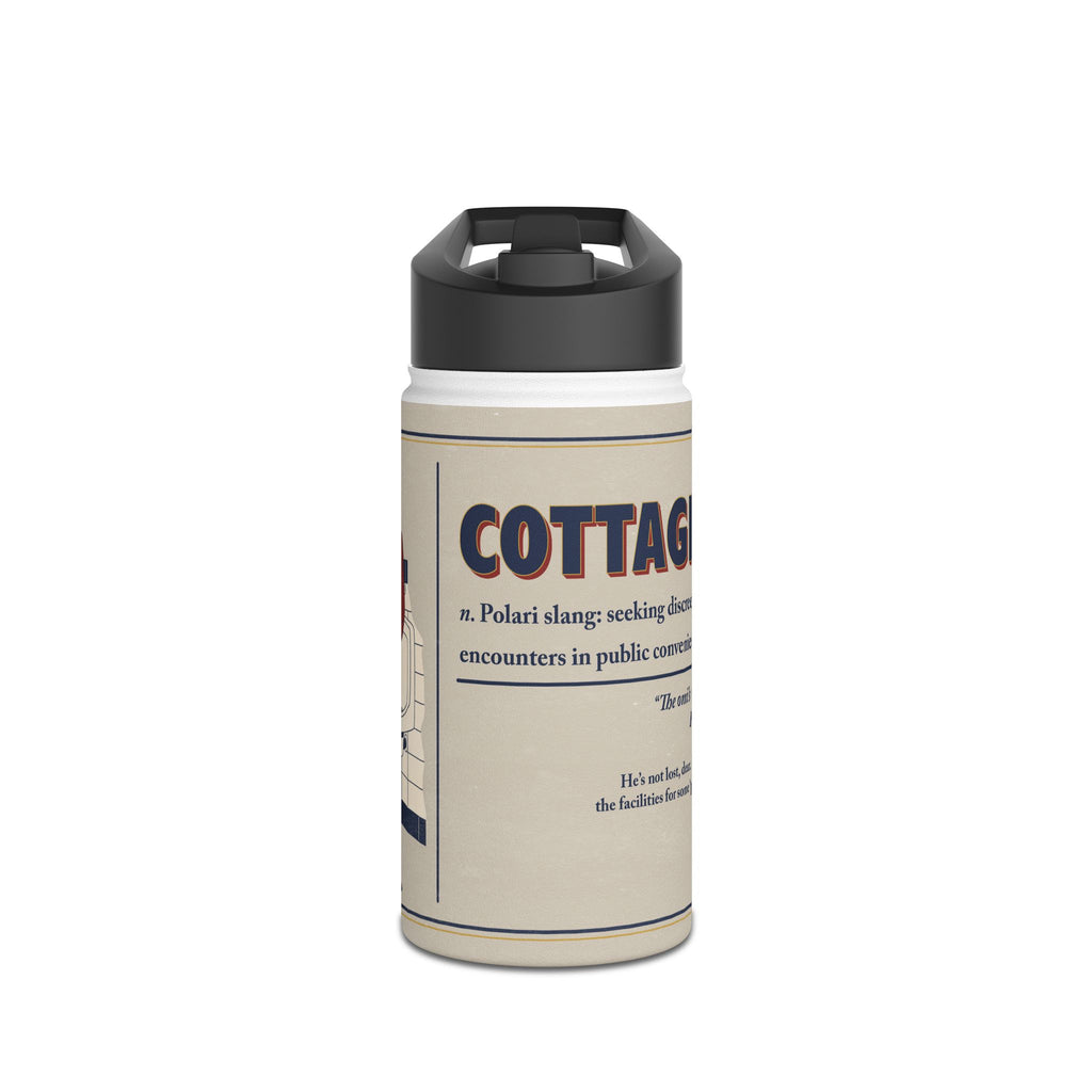 Polari: Cottaging. Stainless Steel Water Bottle
