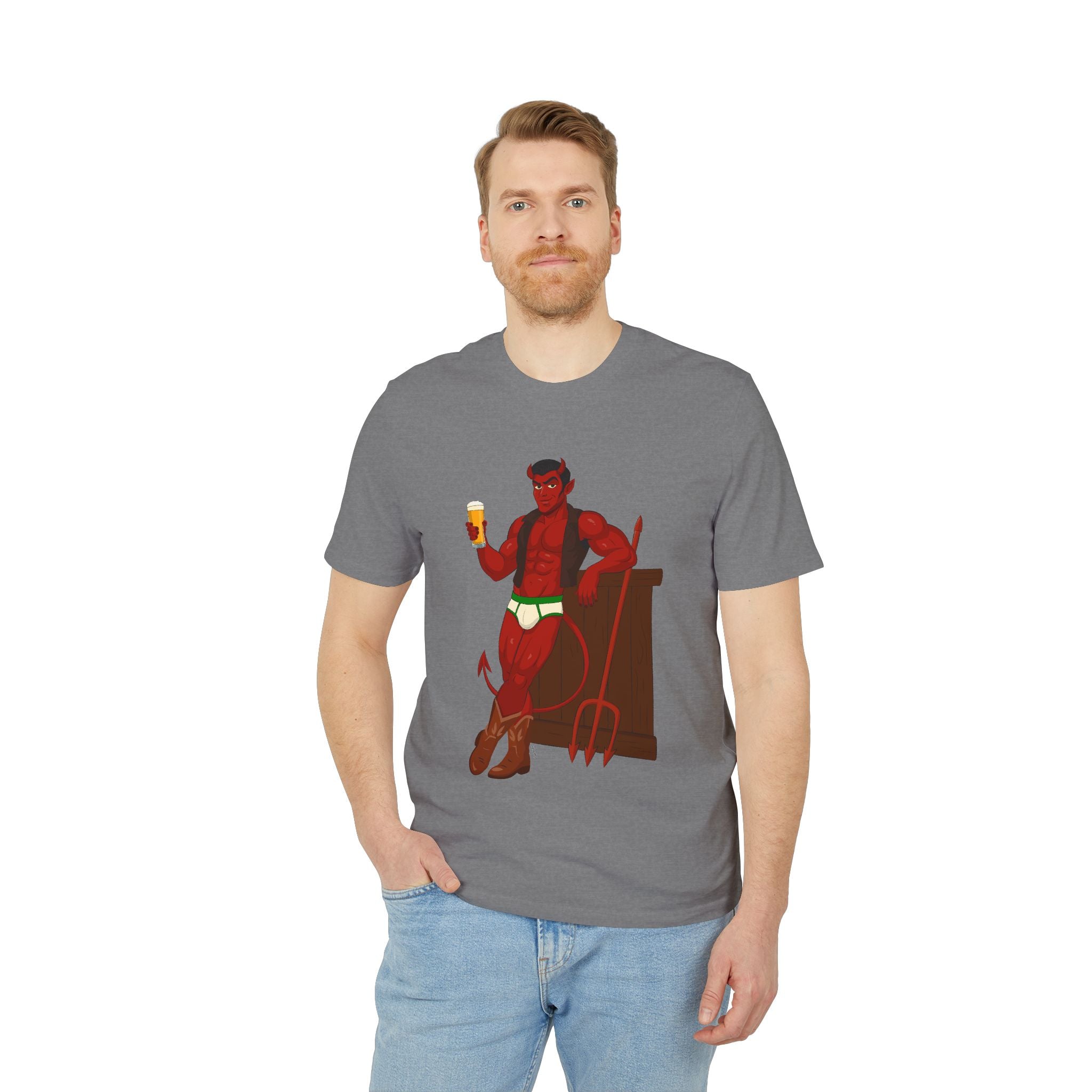 Saddle Up, Devil - Organic Staple T-shirt