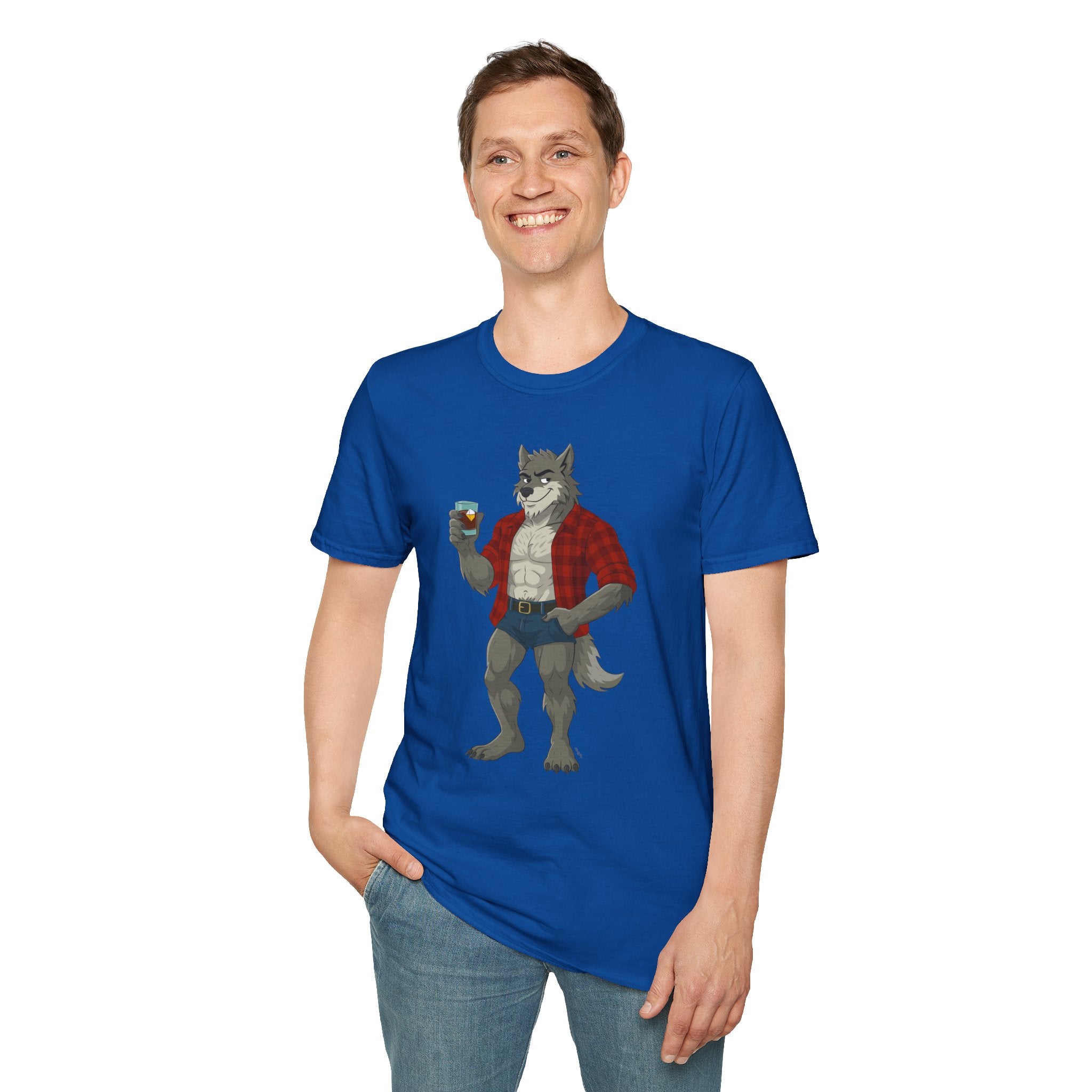 Lumberjack Werewolf - Unisex Softstyle T-Shirt