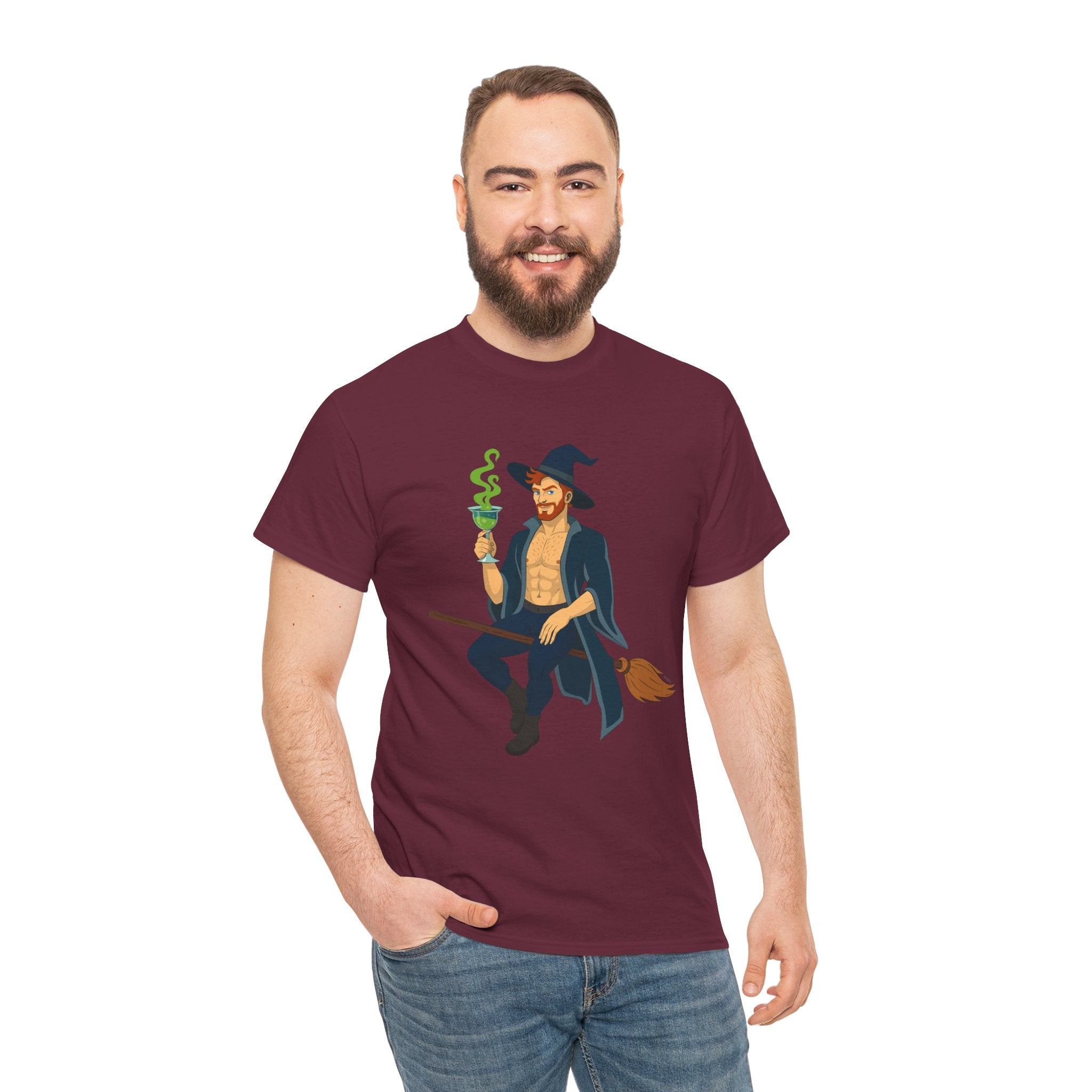 The Ginger Witch - Unisex Heavy Cotton Shirt