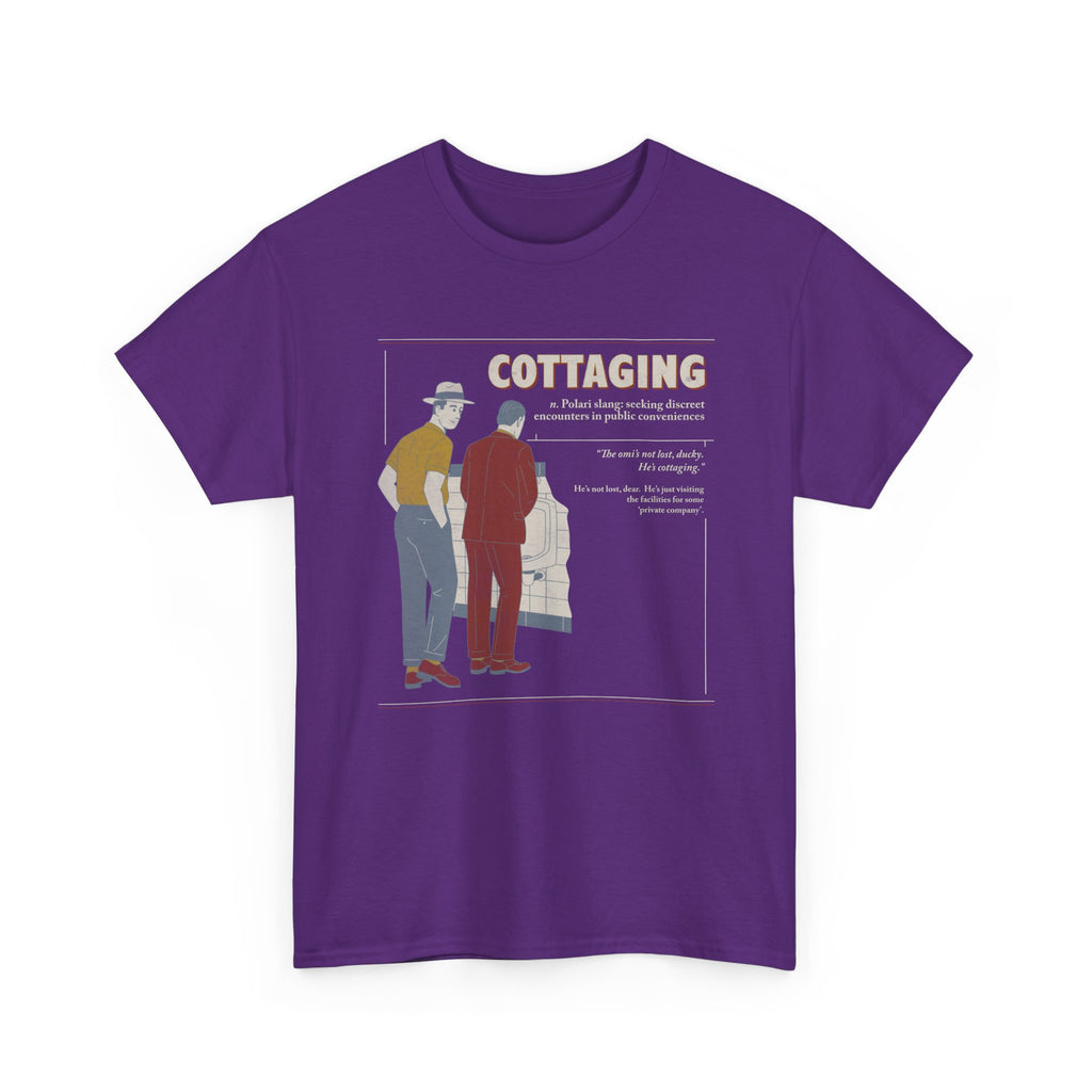 Polari: Cottaging - Unisex Heavy Cotton Shirt