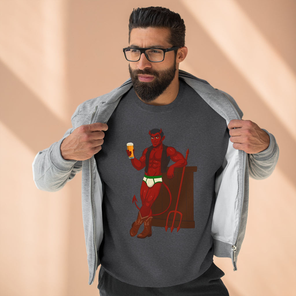 Saddle Up, Devil - Unisex Crewneck Sweatshirt