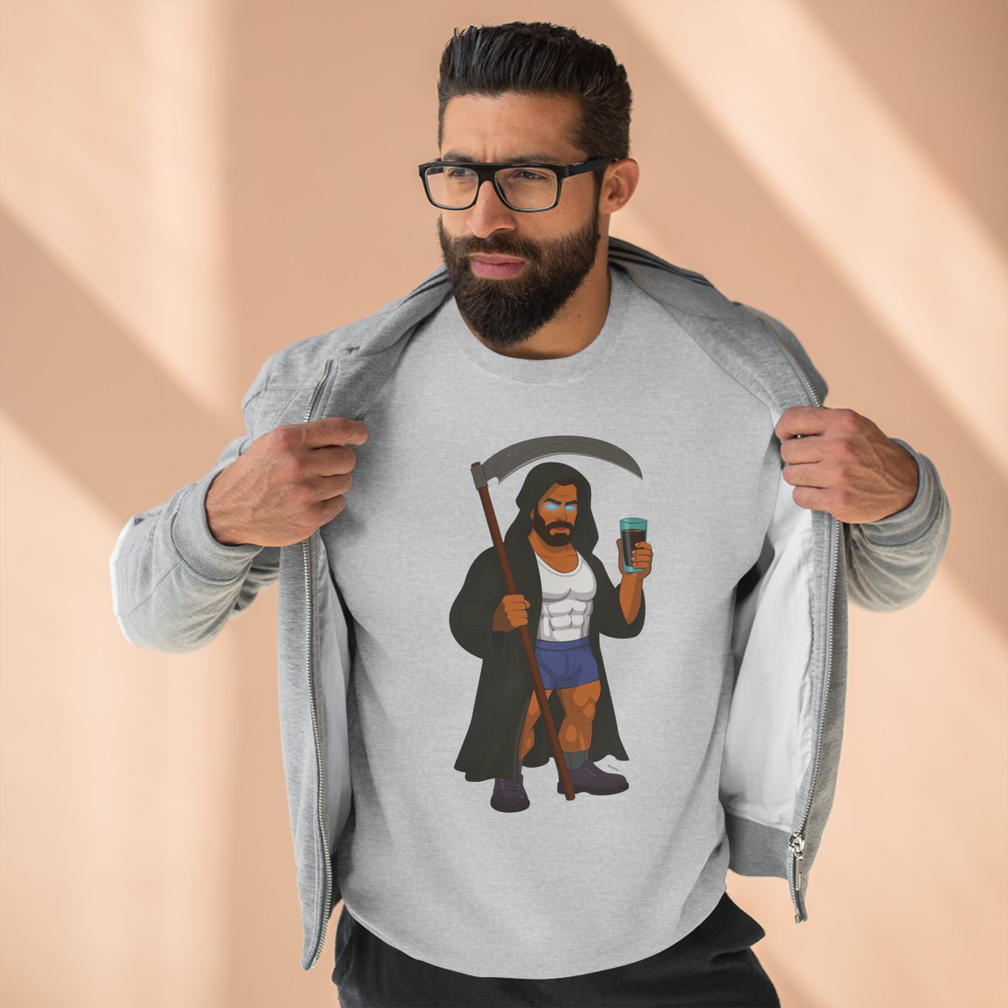 Daddy Grim - Unisex Crewneck Sweatshirt