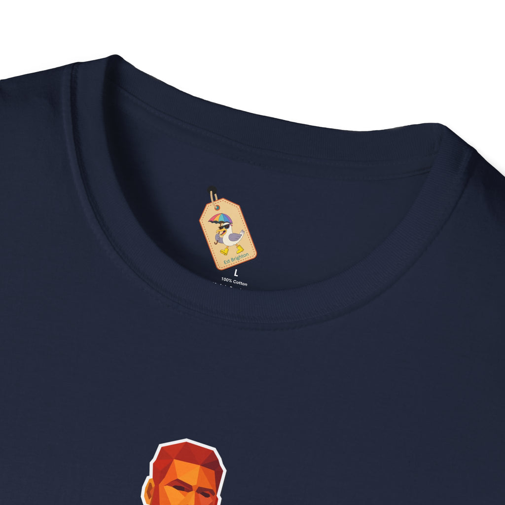 Geometric Pride Daddy - Unisex Softstyle T-Shirt