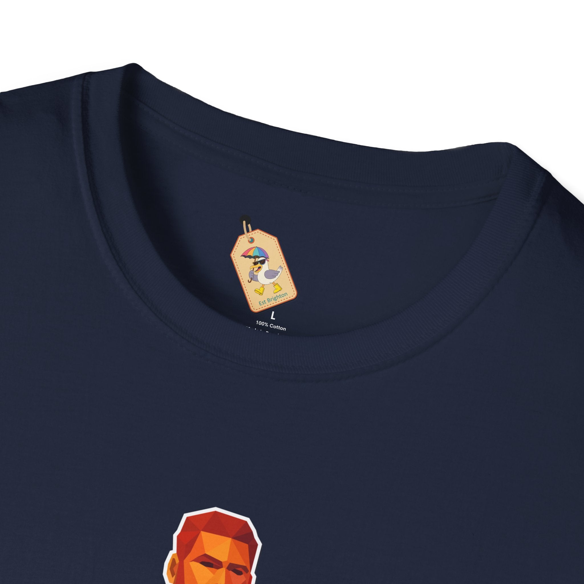 Geometric Pride Daddy - Unisex Softstyle T-Shirt