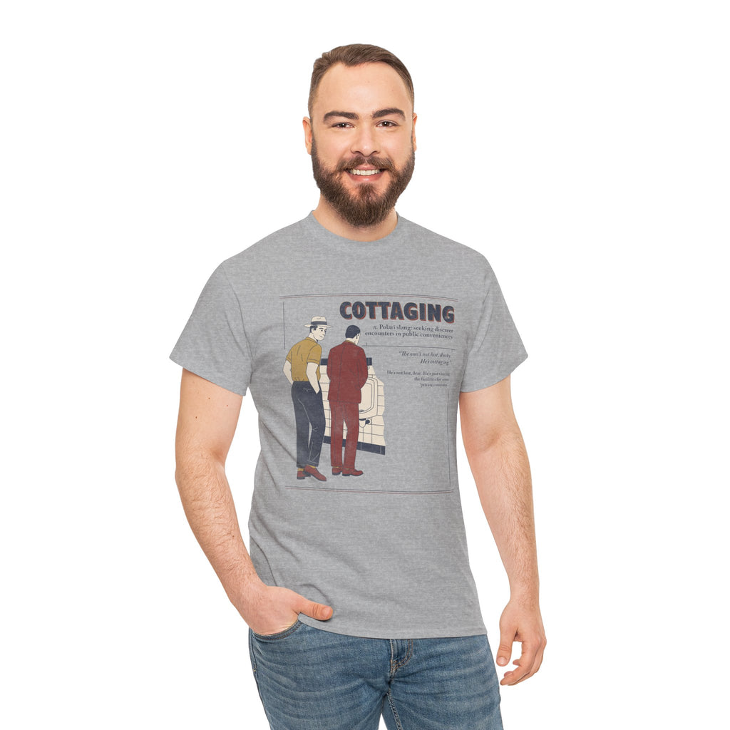 Polari: Cottaging - Unisex Heavy Cotton Shirt