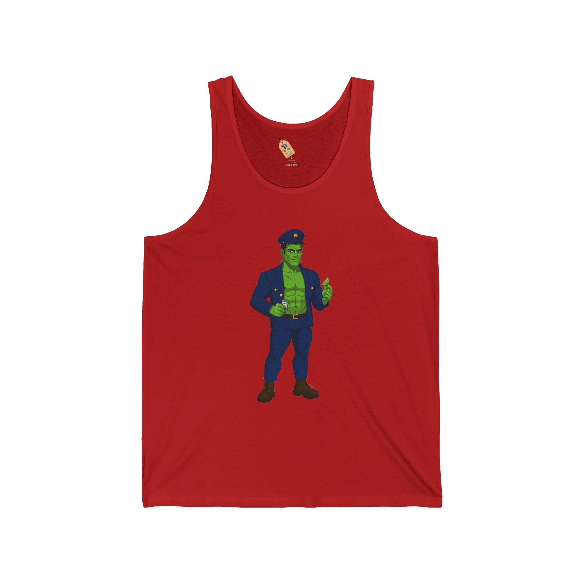 Major Frank N. Stein - Unisex Jersey Tank