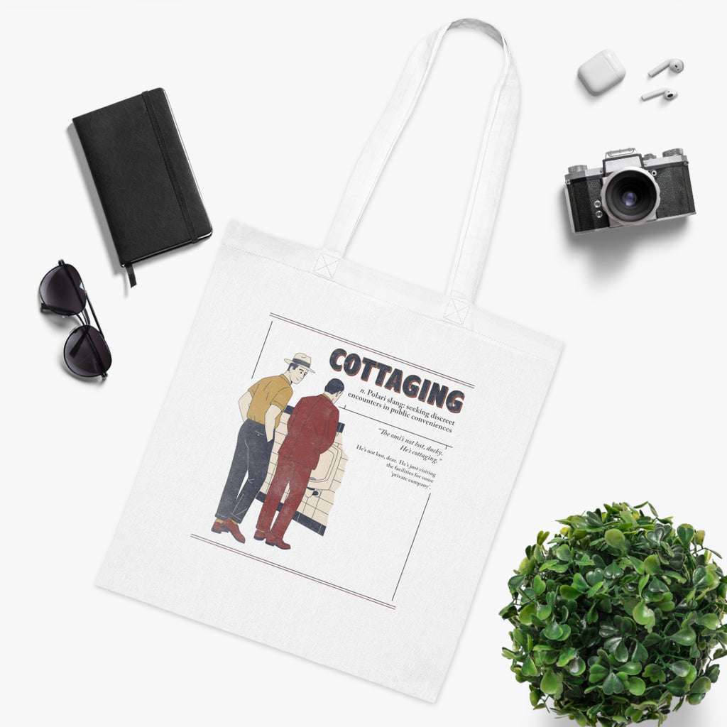 Polari: Cottaging - Cotton Tote Bag