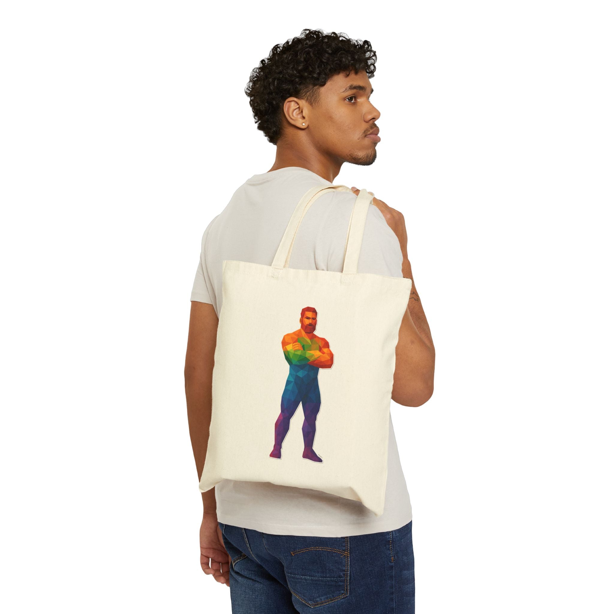 Geometric Pride Daddy Tote Bag