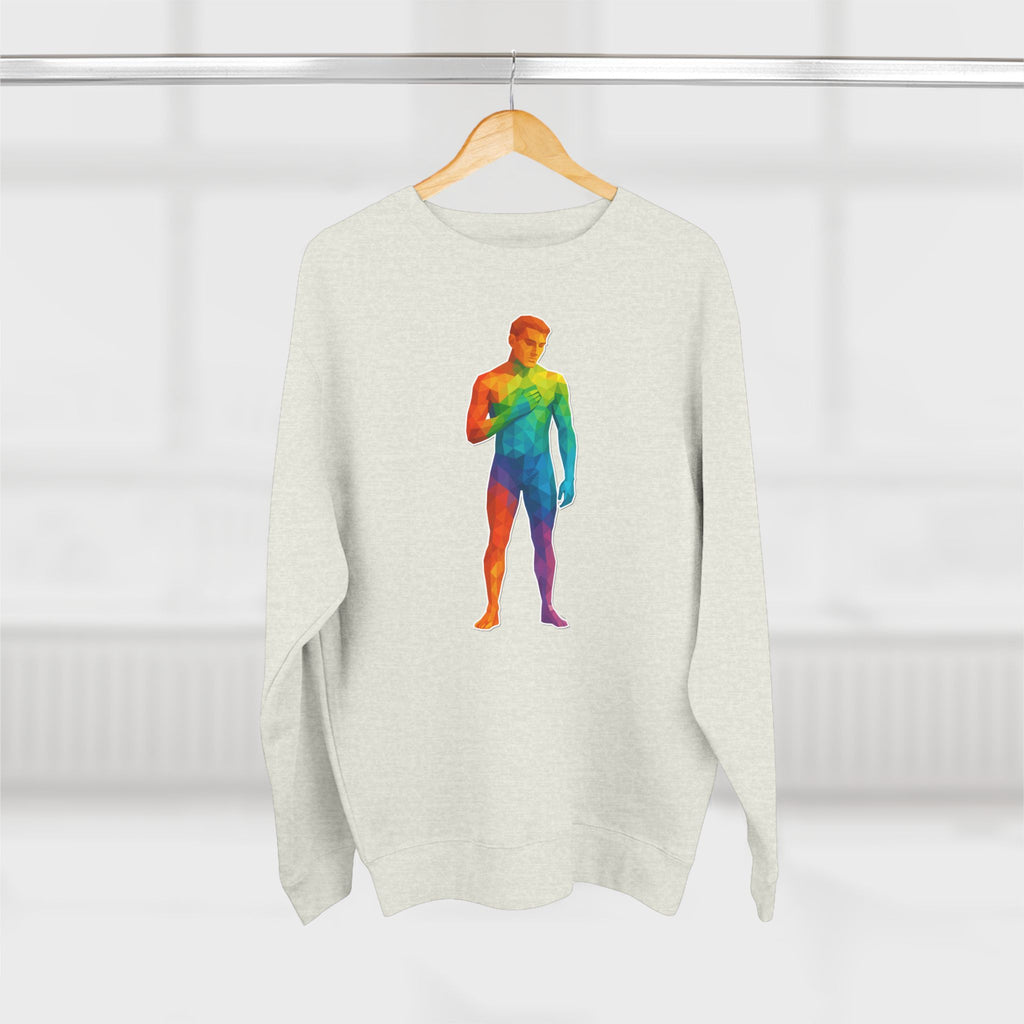 Geometric Pride Twink - Unisex Crewneck Sweatshirt