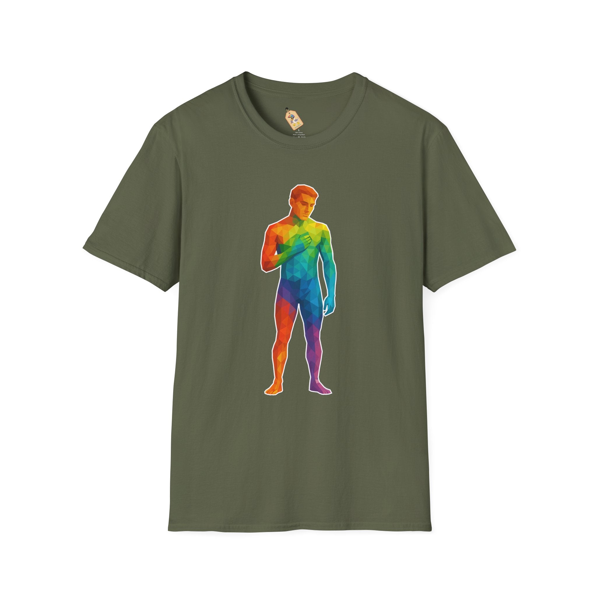 Geometric Pride Twink - Unisex Softstyle T-Shirt