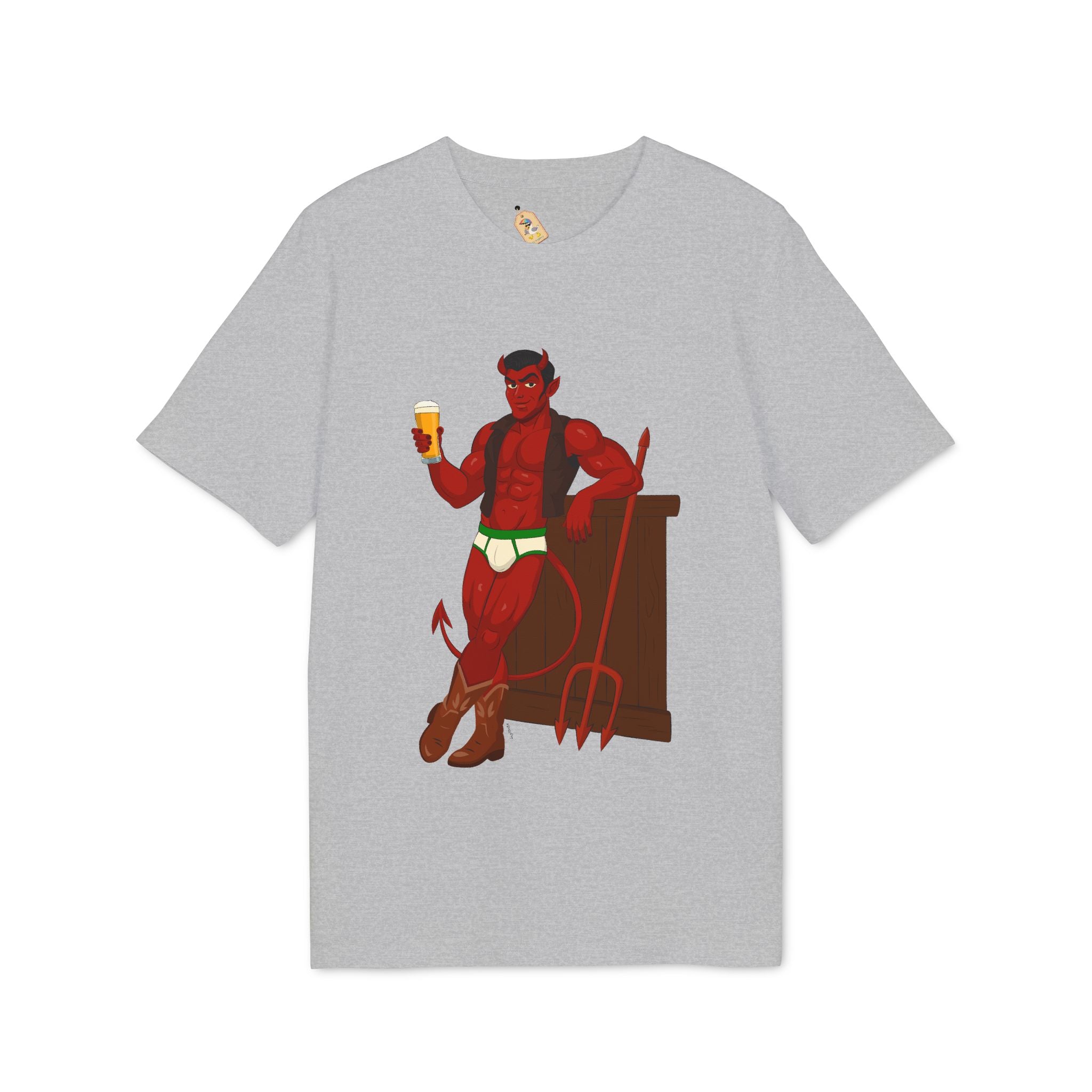 Saddle Up, Devil - Organic Staple T-shirt