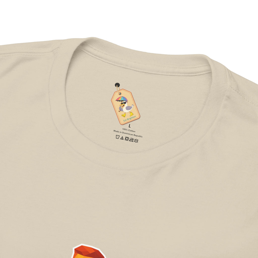 Geometric Pride Hunk - Unisex Heavy Cotton Shirt