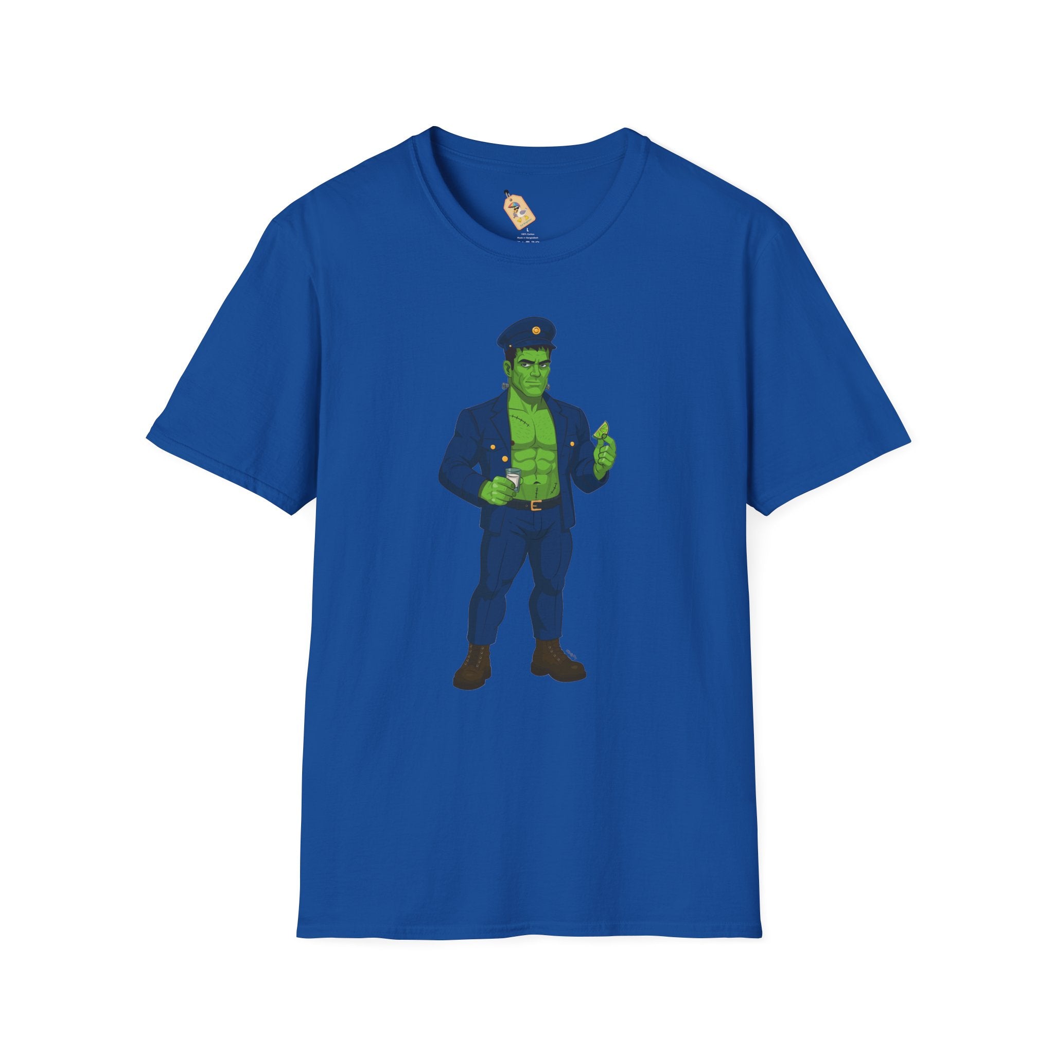 Major Frank N. Stein - Unisex Softstyle T-Shirt