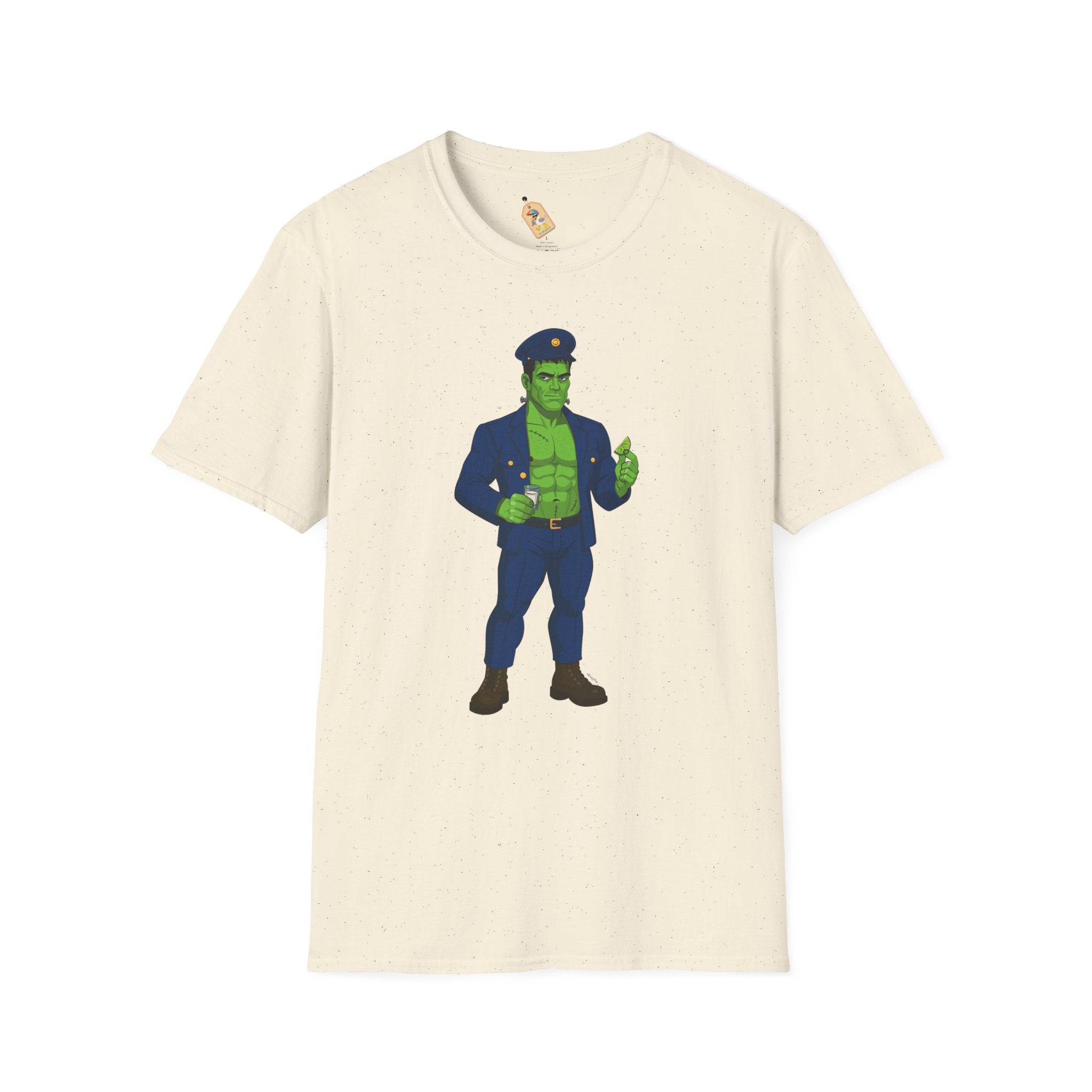 Major Frank N. Stein - Unisex Softstyle T-Shirt