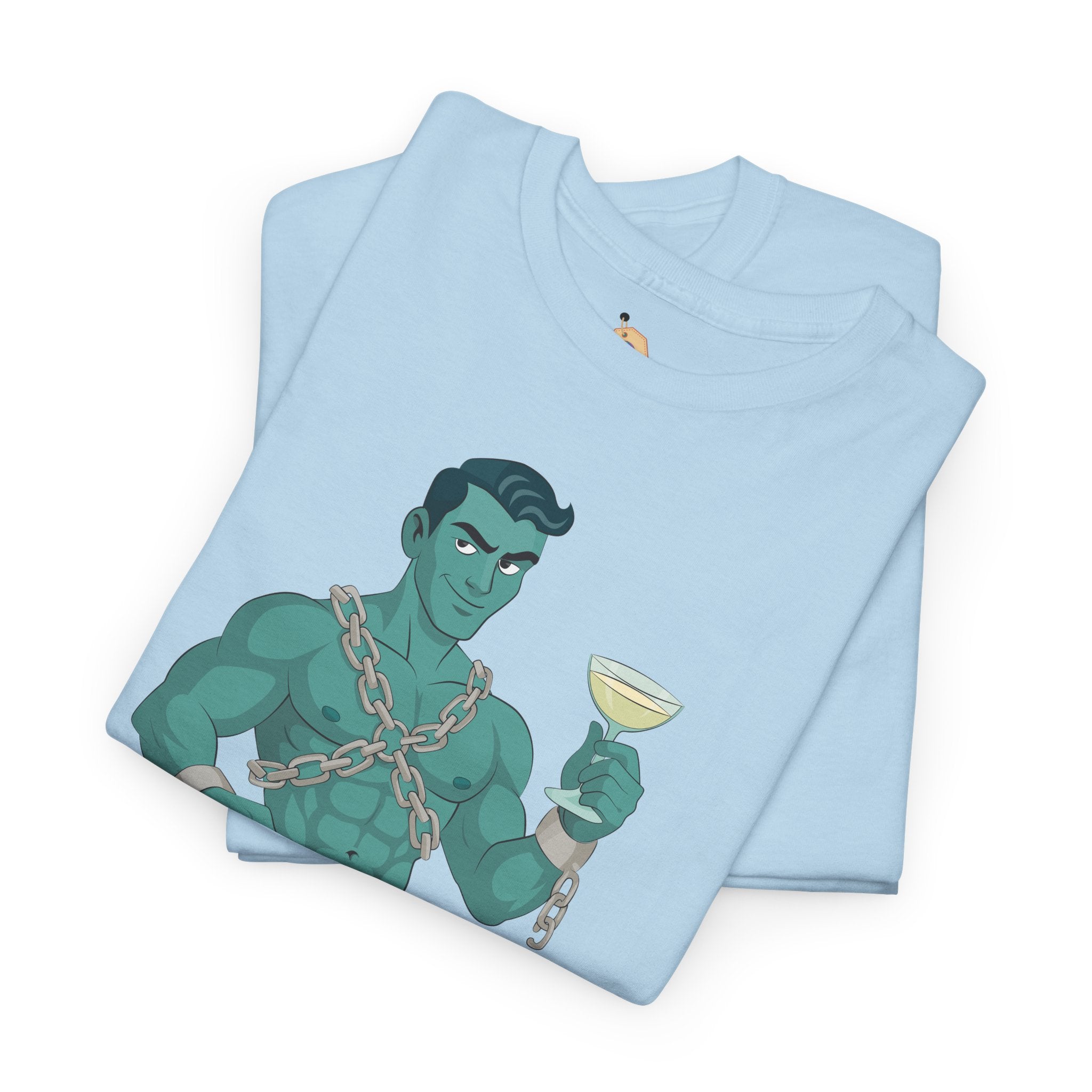 Hunk in chains - Unisex Heavy Cotton Shirt