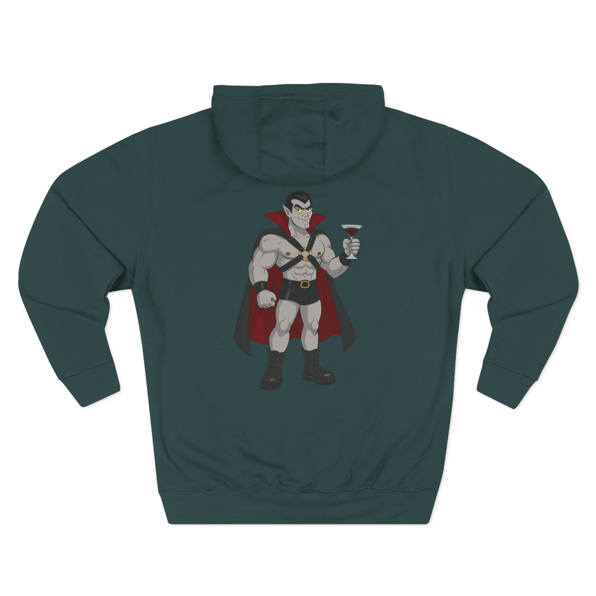 Vampire Daddy - Three-Panel Fleece Hoodie