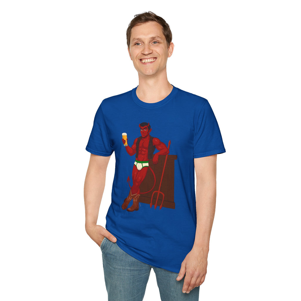Saddle Up, Devil - Unisex Softstyle T-Shirt