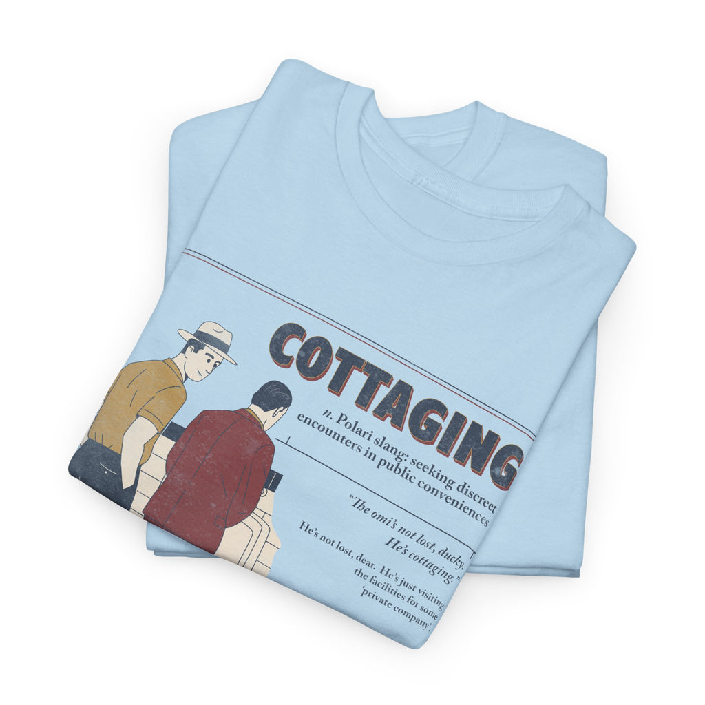 Polari: Cottaging - Unisex Heavy Cotton Shirt