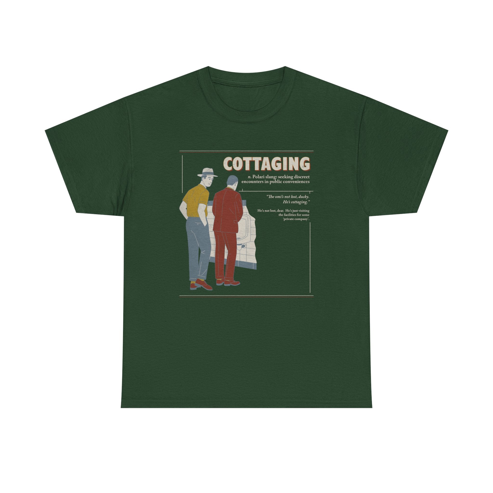Polari: Cottaging - Unisex Heavy Cotton Shirt