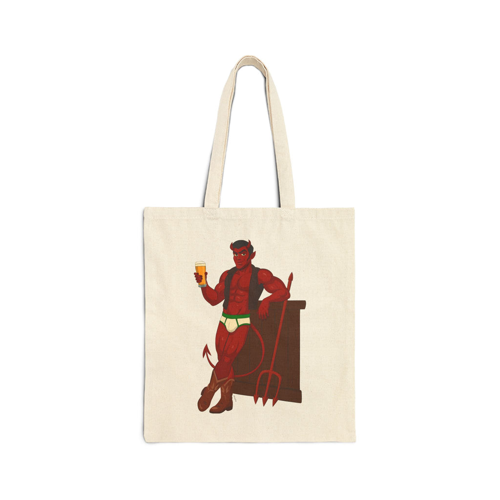Saddle Up, Devil Tote Bag