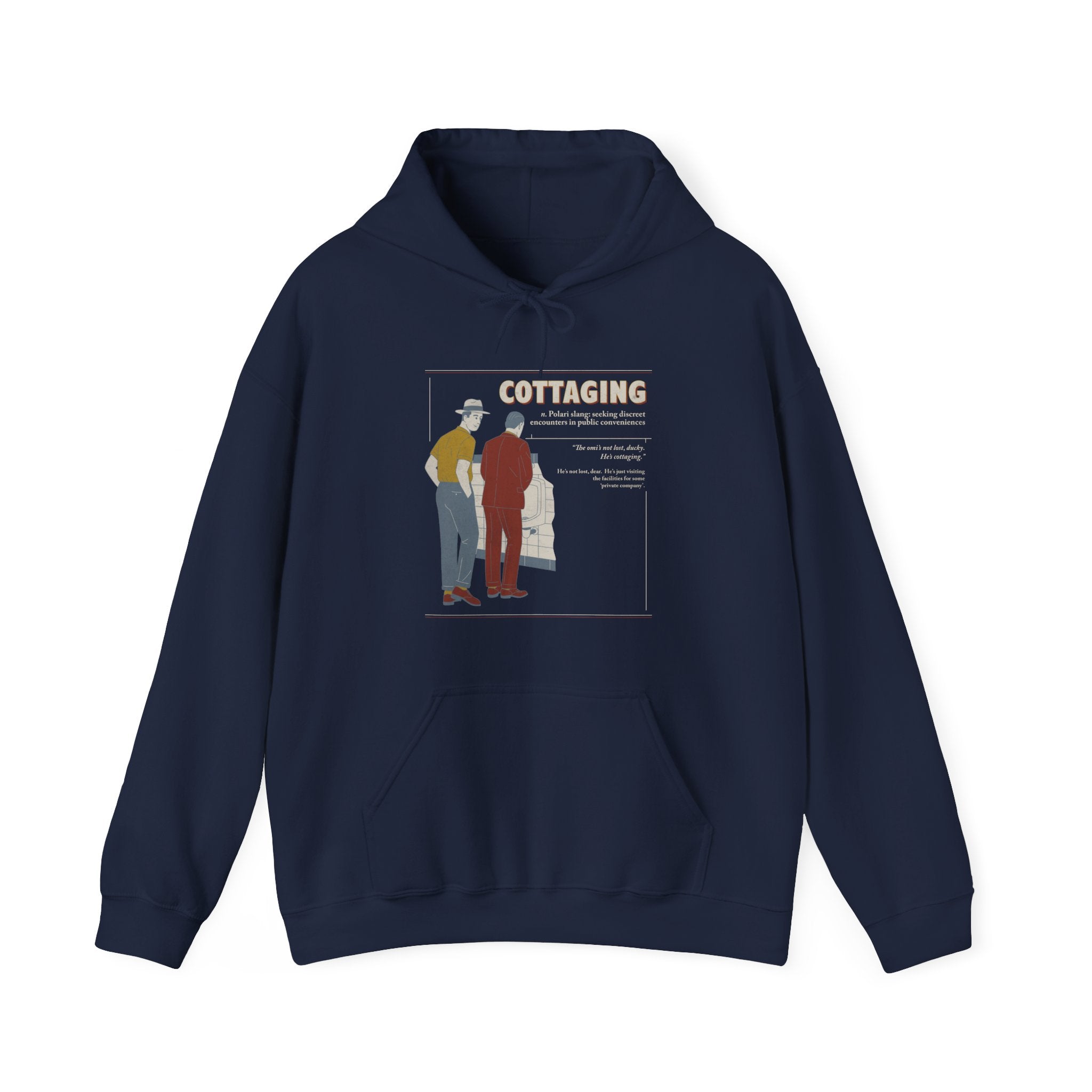 Polari: Cottaging - Hooded sweatshirt