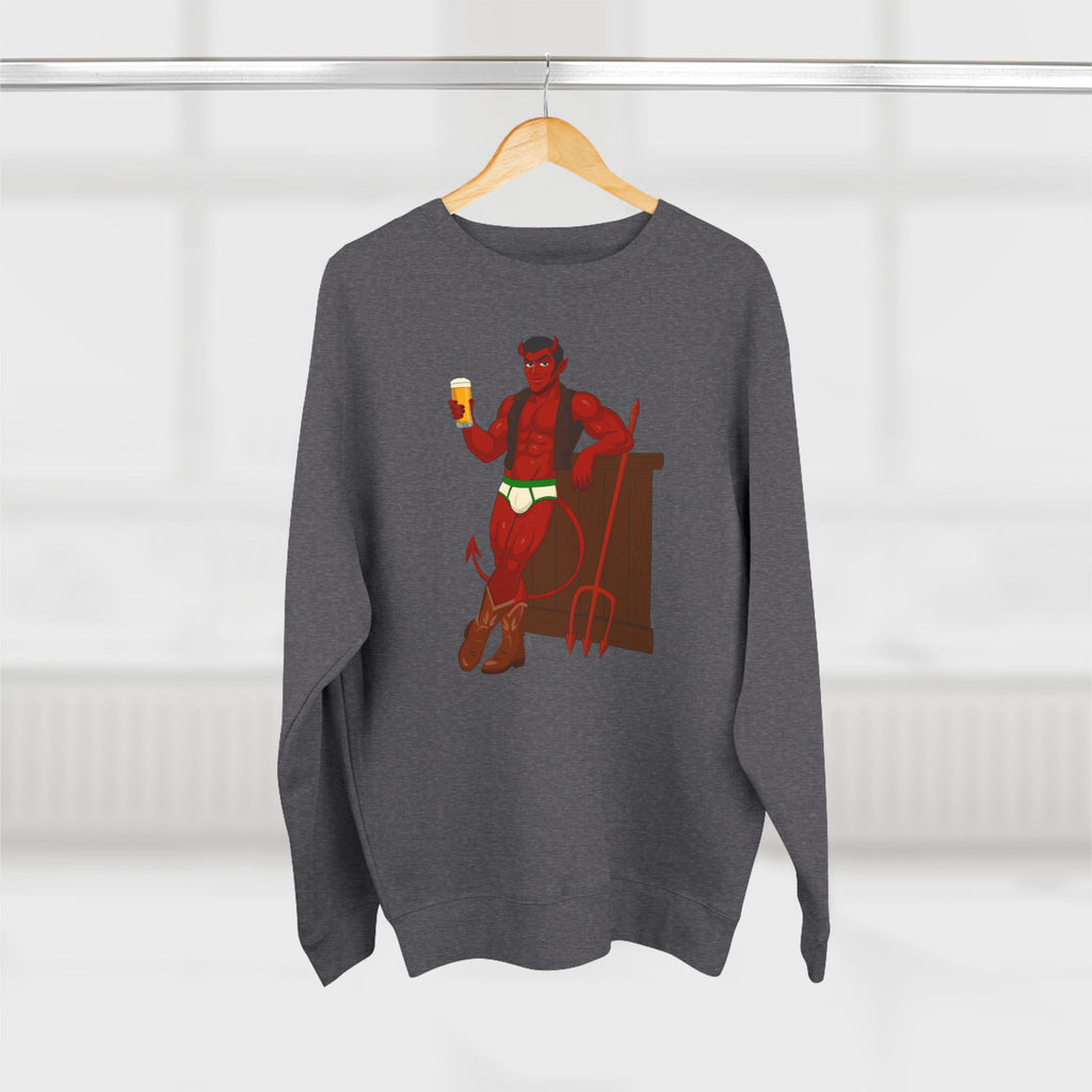 Saddle Up, Devil - Unisex Crewneck Sweatshirt