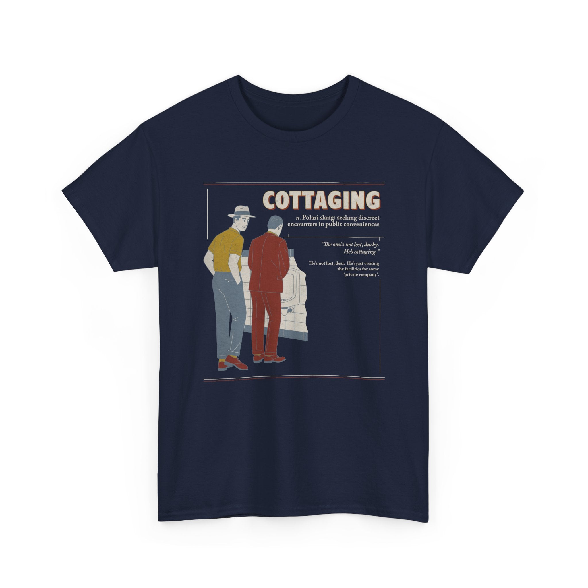 Polari: Cottaging - Unisex Heavy Cotton Shirt