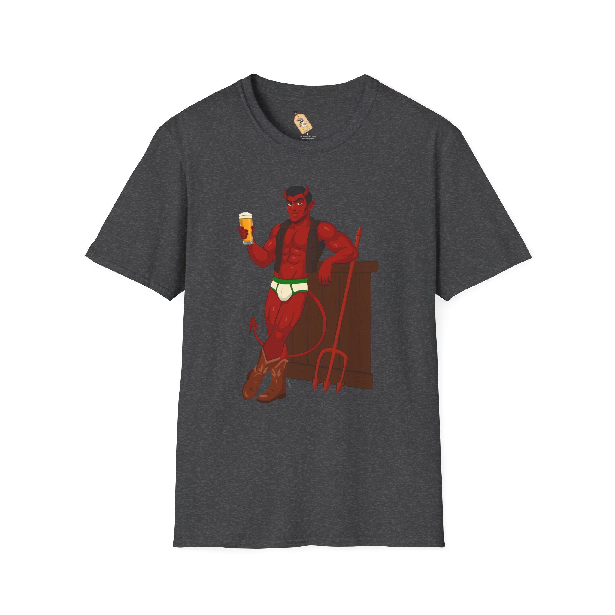 Saddle Up, Devil - Unisex Softstyle T-Shirt