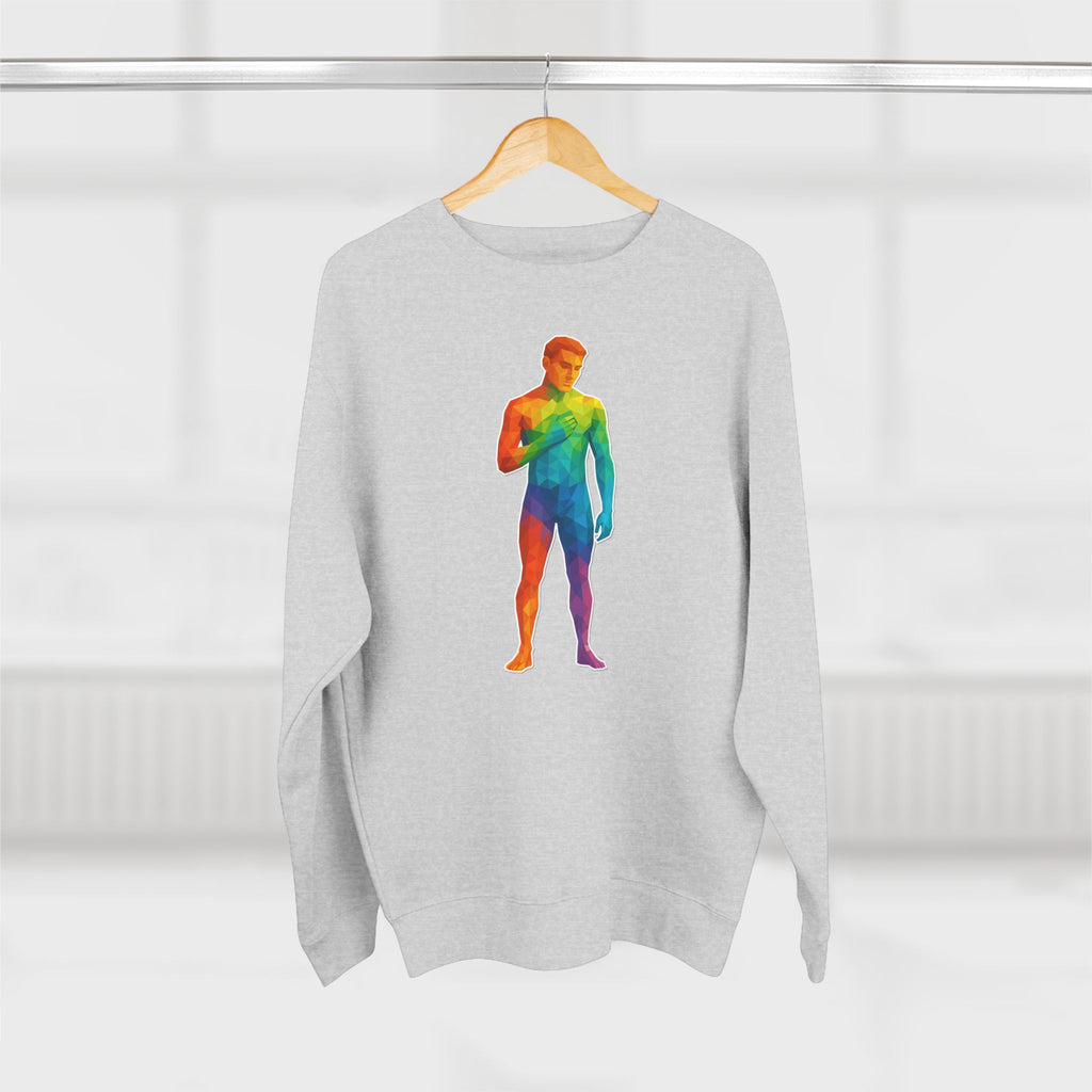 Geometric Pride Twink - Unisex Crewneck Sweatshirt
