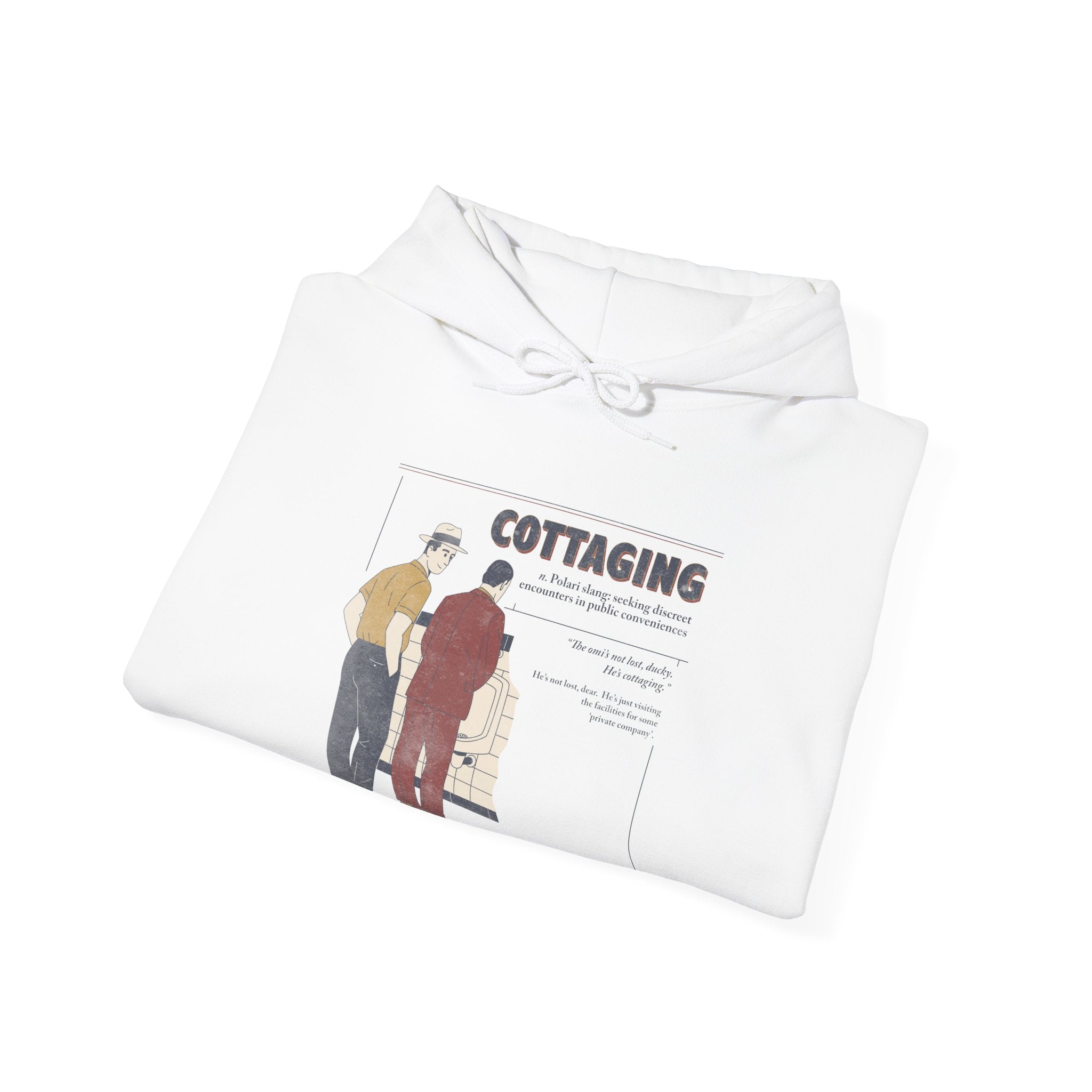 Polari: Cottaging - Hooded sweatshirt