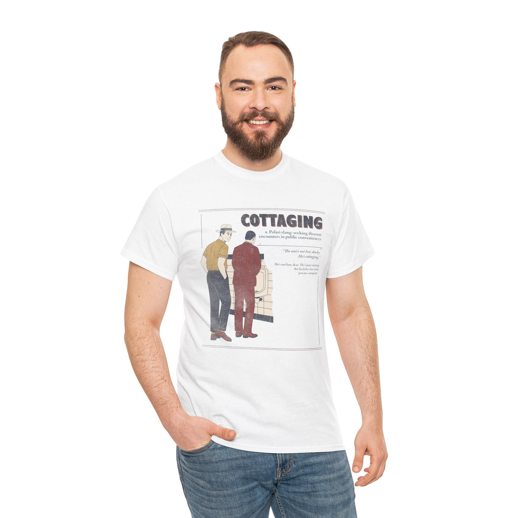 Polari: Cottaging - Unisex Heavy Cotton Shirt