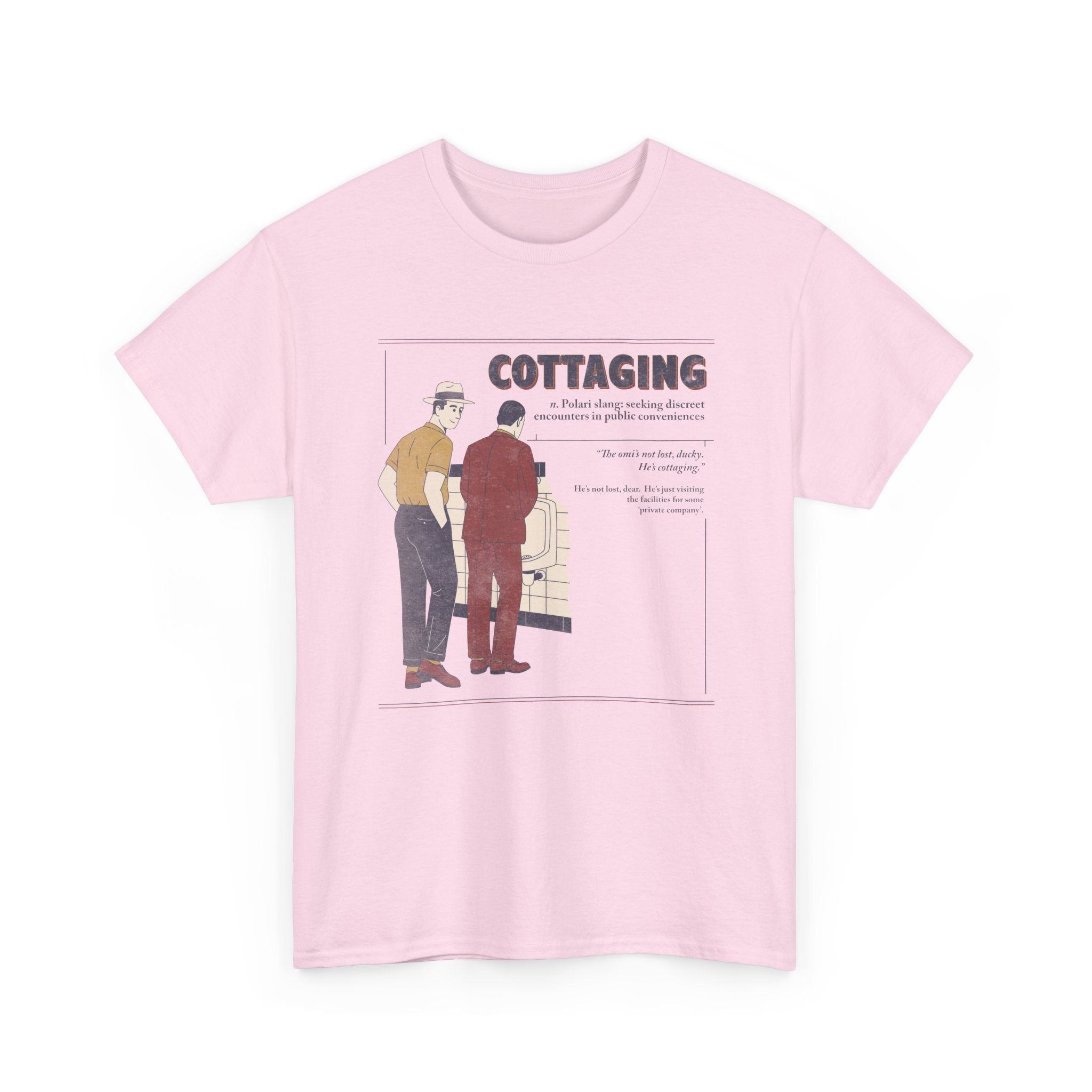 Polari: Cottaging - Unisex Heavy Cotton Shirt