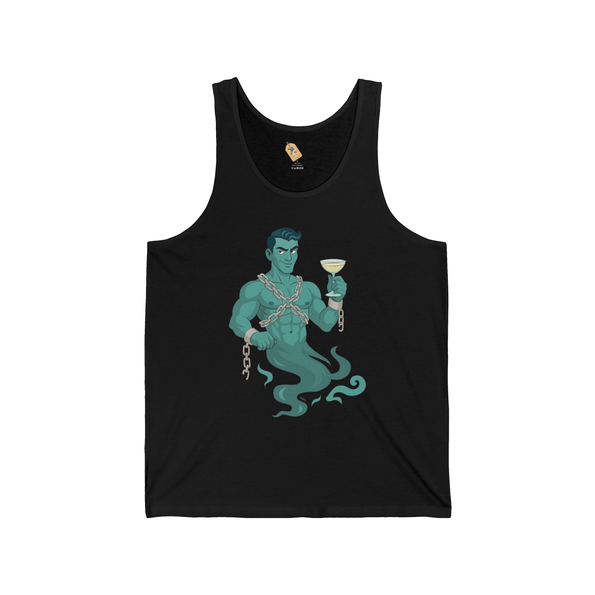Hunk in chains - Unisex Jersey Tank
