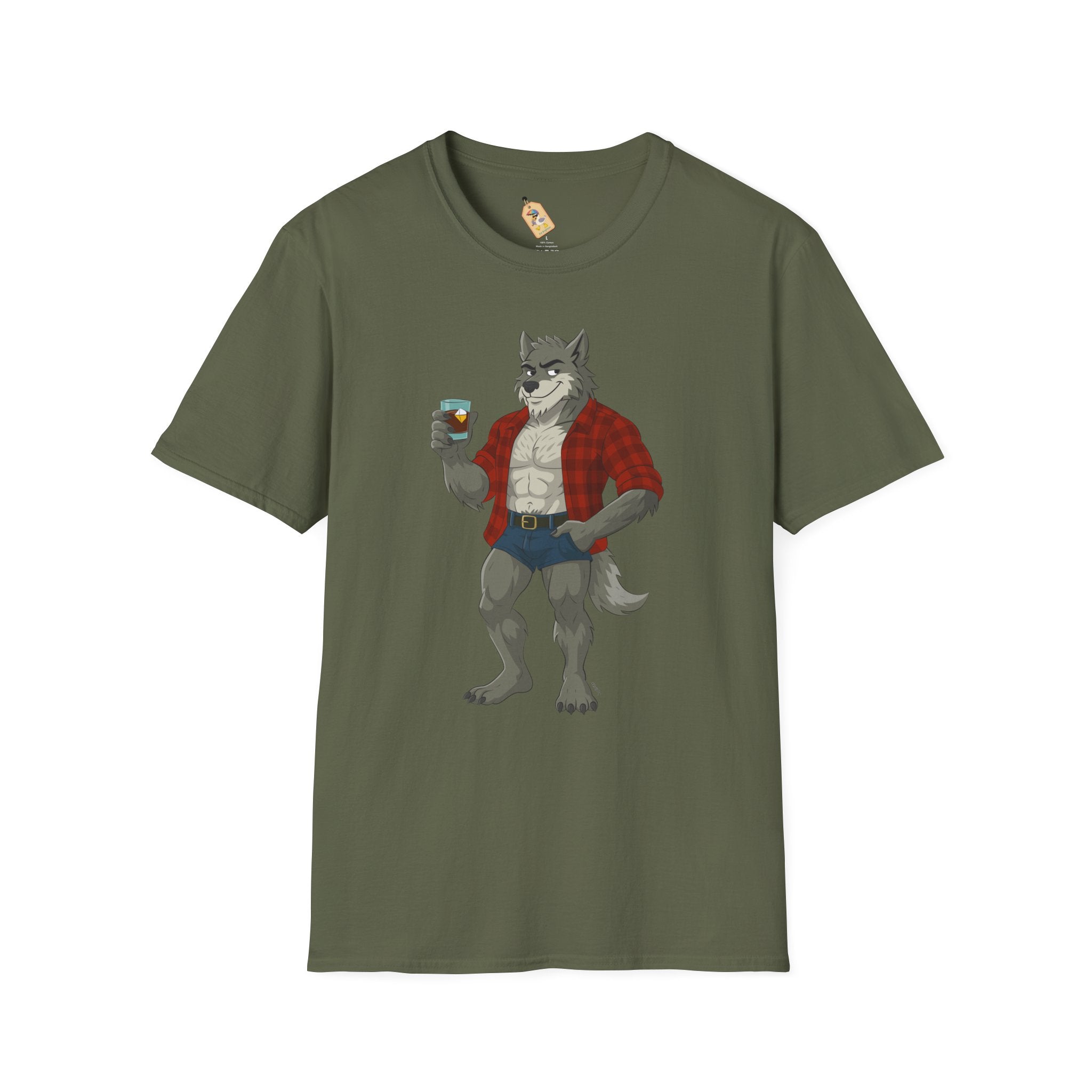 Lumberjack Werewolf - Unisex Softstyle T-Shirt