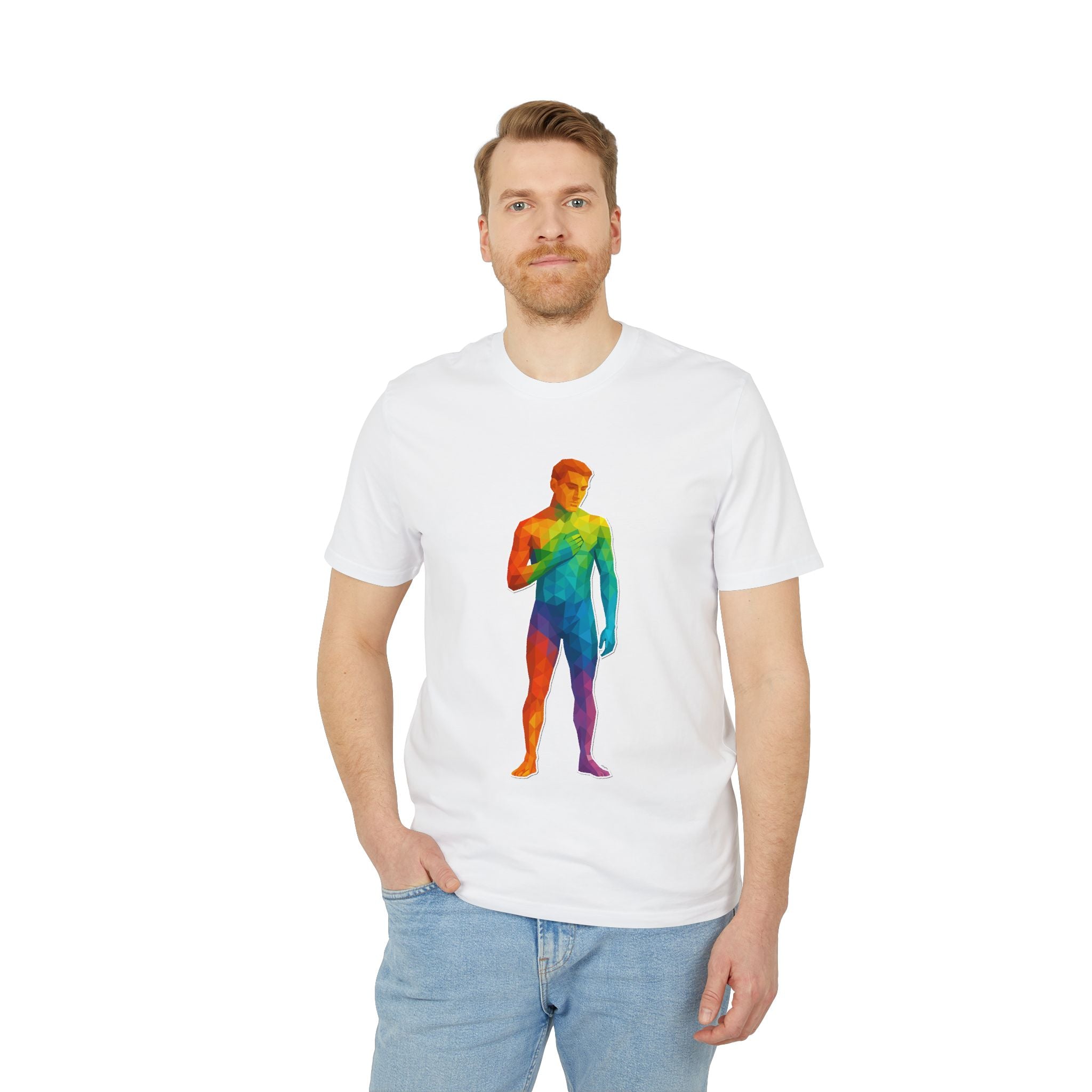 Geometric Pride Twink - Organic Staple T-shirt