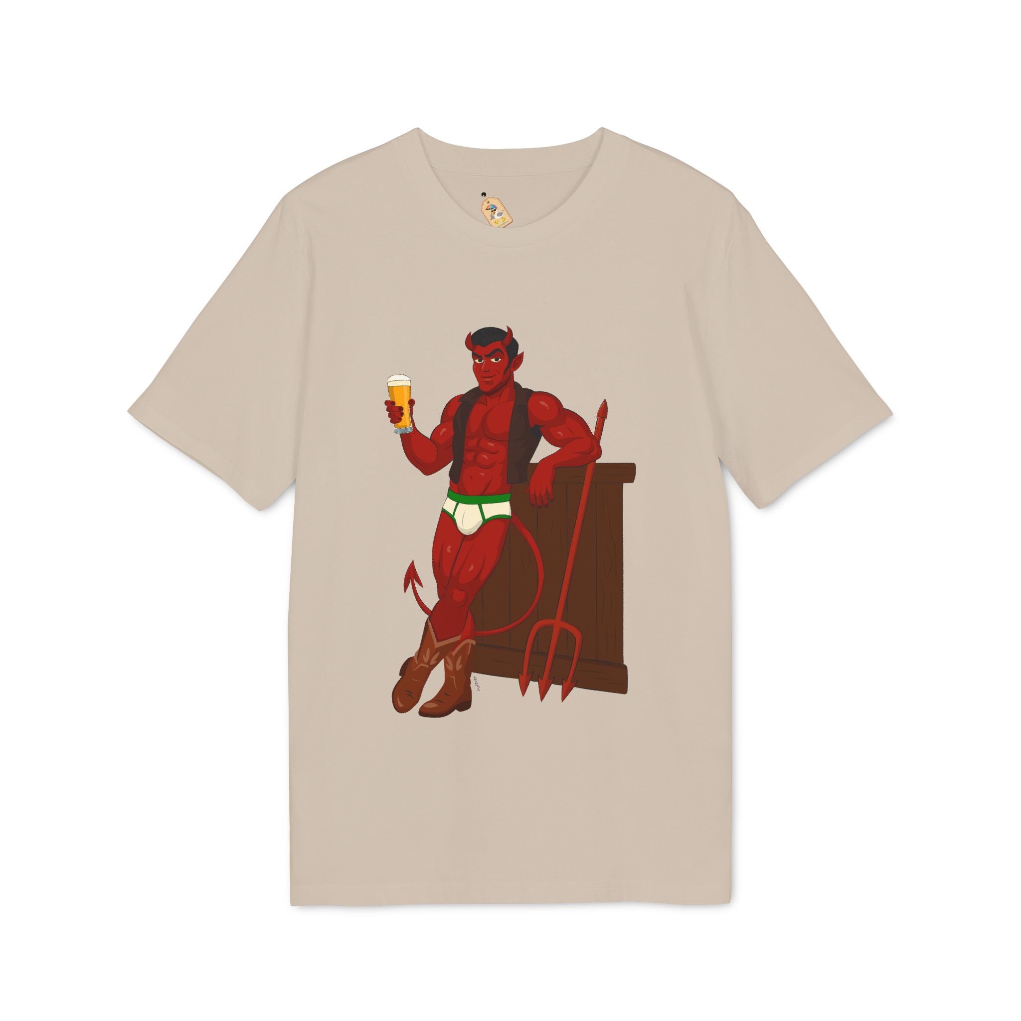 Saddle Up, Devil - Organic Staple T-shirt