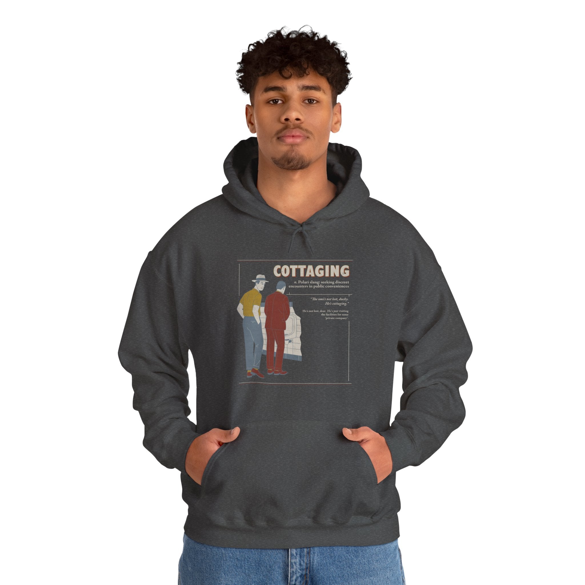 Polari: Cottaging - Hooded sweatshirt