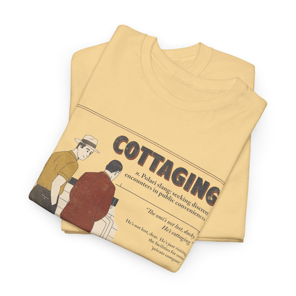 Polari: Cottaging - Unisex Heavy Cotton Shirt