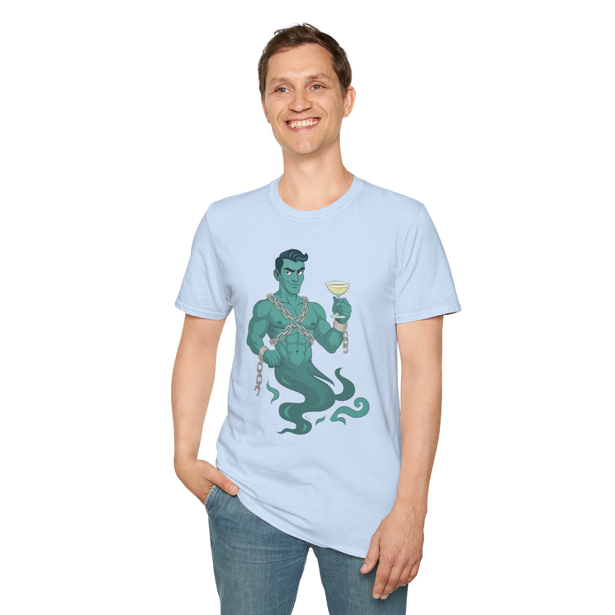 Hunk in chains - Unisex Softstyle T-Shirt
