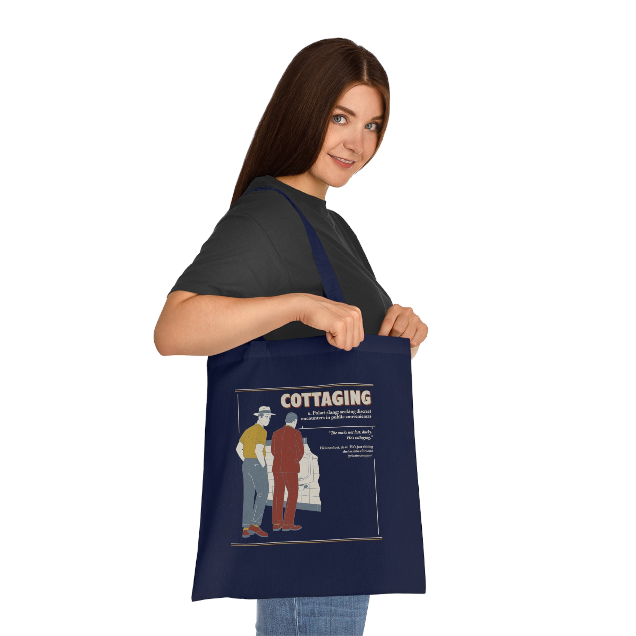 Polari: Cottaging - Cotton Tote Bag