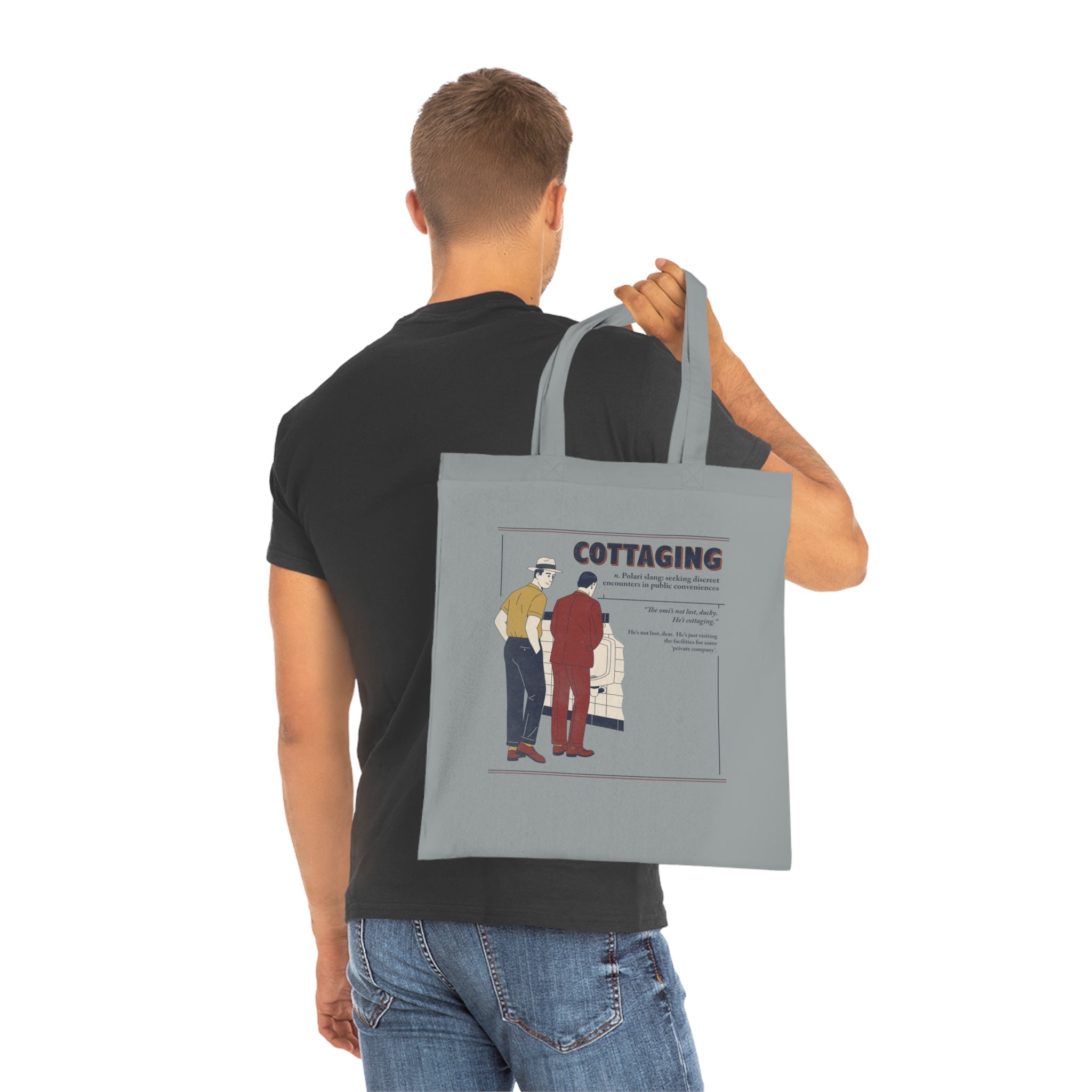 Polari: Cottaging - Cotton Tote Bag