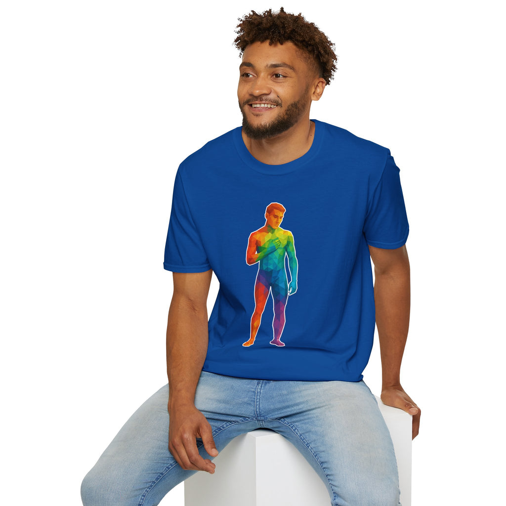 Geometric Pride Twink - Unisex Softstyle T-Shirt