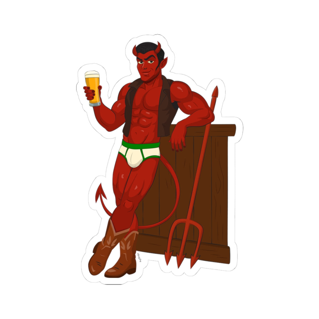 Saddle Up, Devil - Cut Stickers