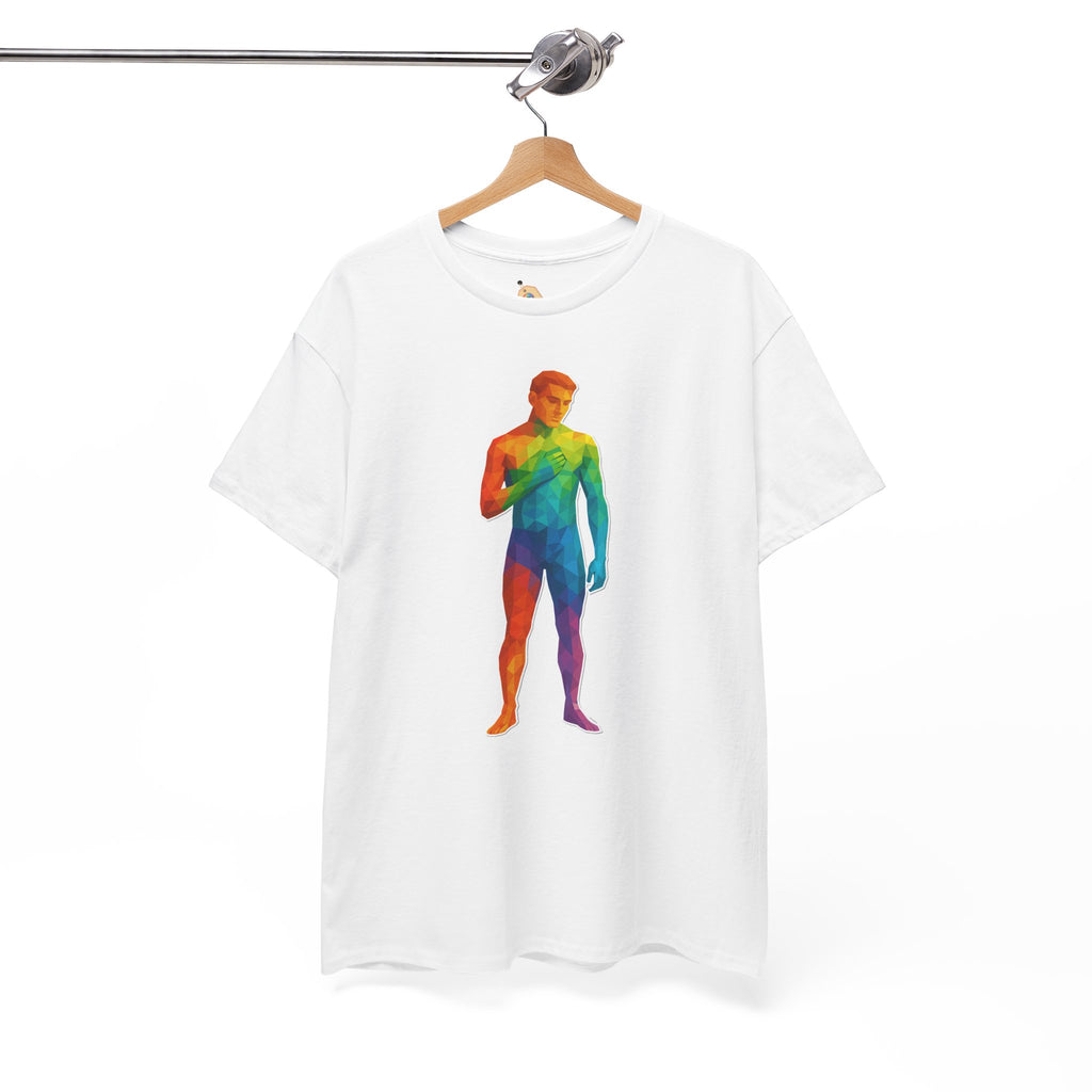 Geometric Pride Twink - Unisex Heavy Cotton Shirt