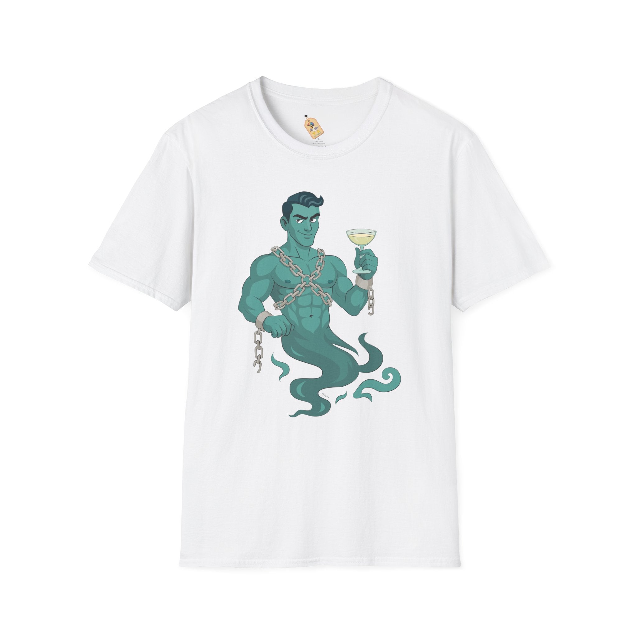 Hunk in chains - Unisex Softstyle T-Shirt